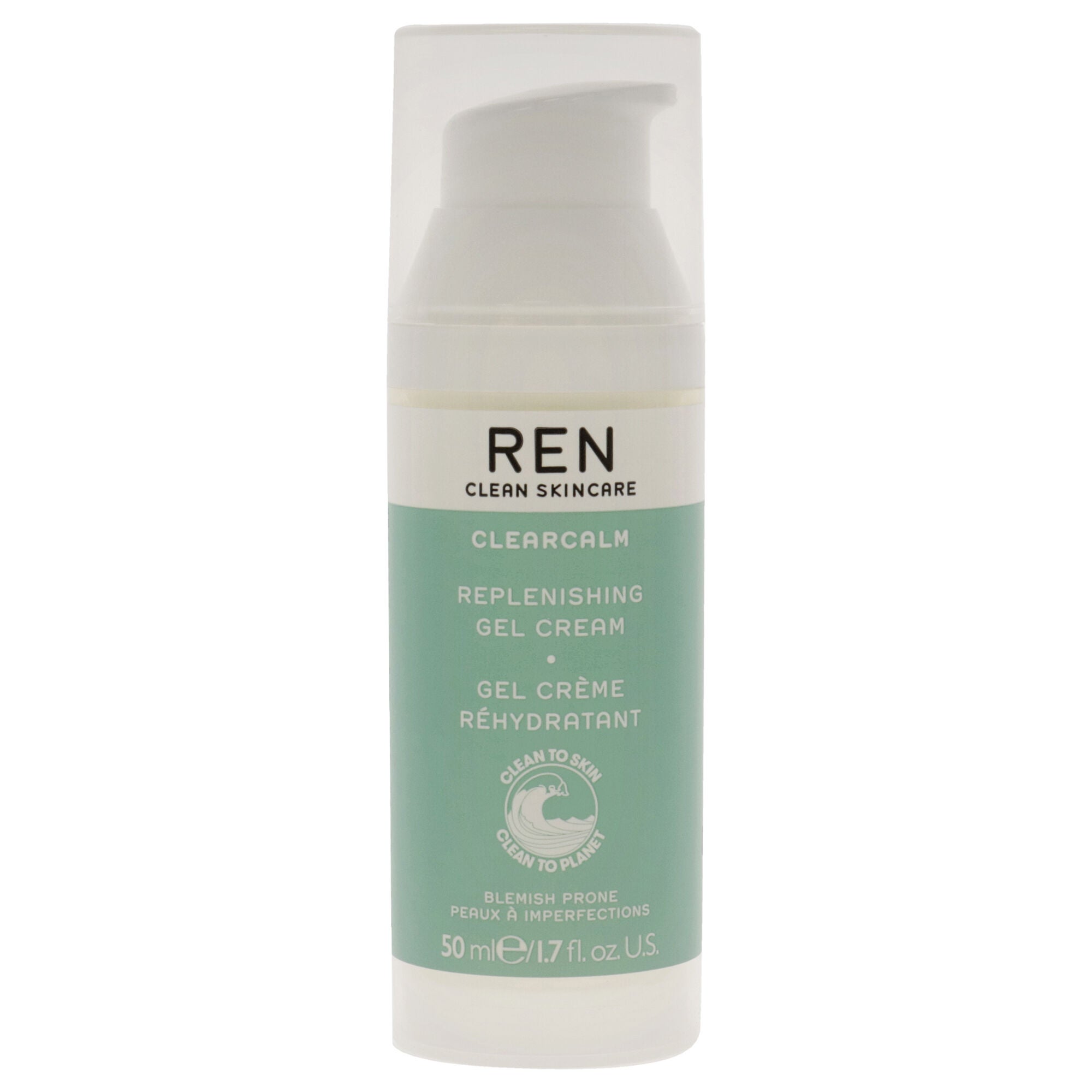 Clearcalm Replenishing Gel Cream by Ren for Women - 1.7 oz Gel, See Description, alternate image number 4