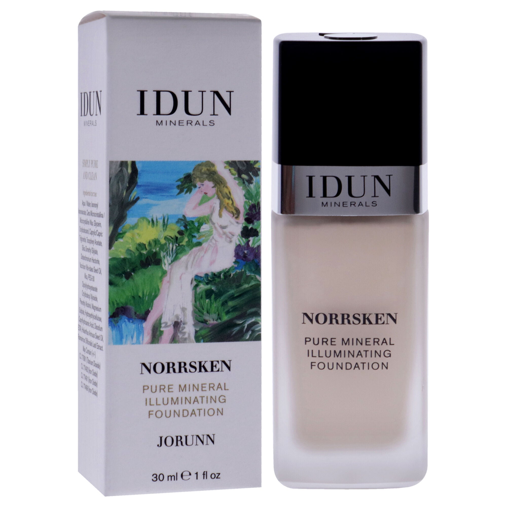 Norrsken Foundation - 201 Jorunn by Idun Minerals for Women - 1 oz Foundation, See Description, alternate image number 2
