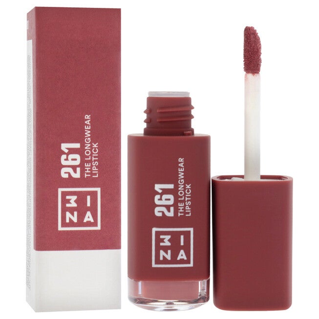 The Longwear Lipstick - 261 Dark Nude by 3INA for Women - 0.20 oz Lipstick, See Description, alternate image number 1