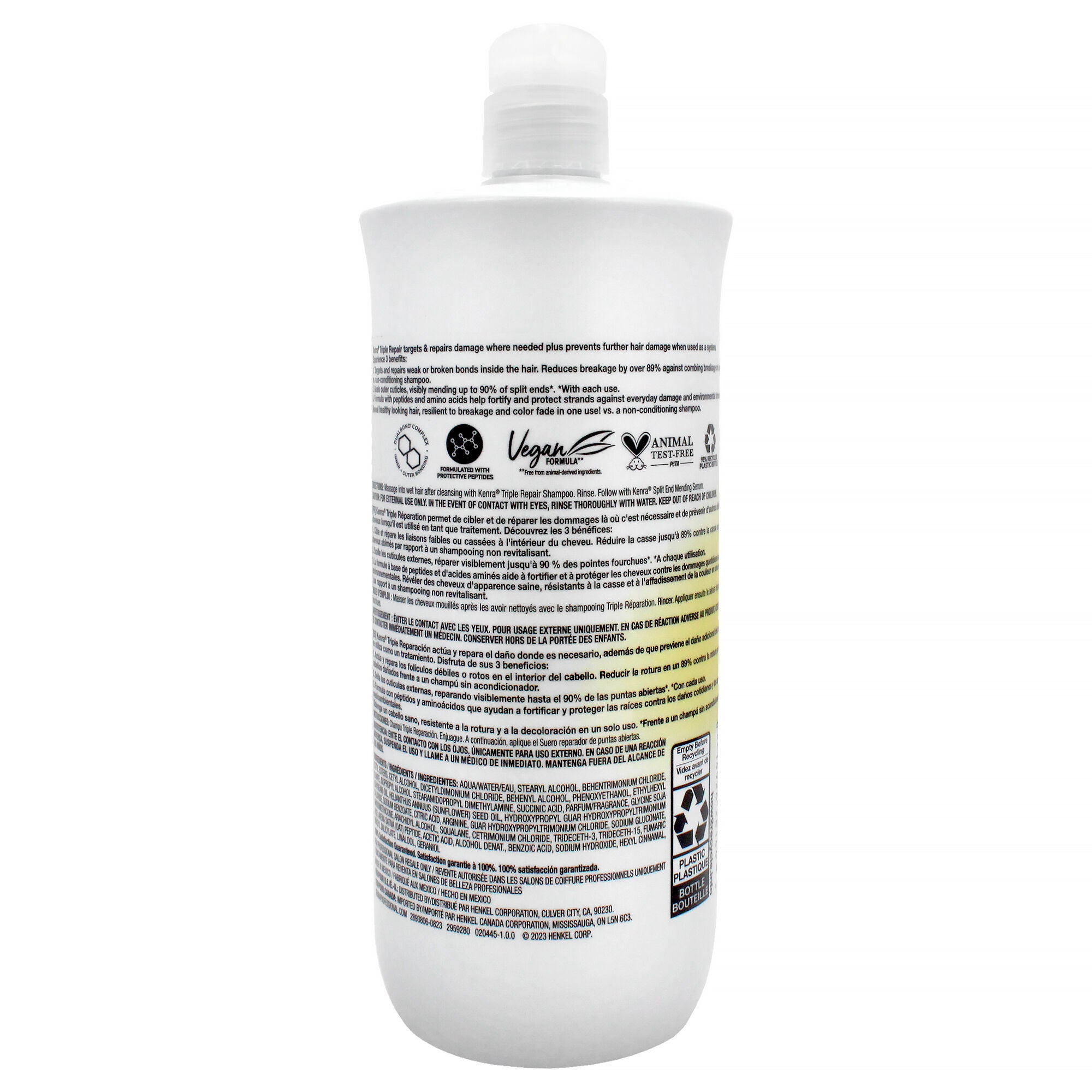Triple Repair Conditioner by Kenra for Unisex - 33.8 oz Conditioner, See Description, alternate image number 1
