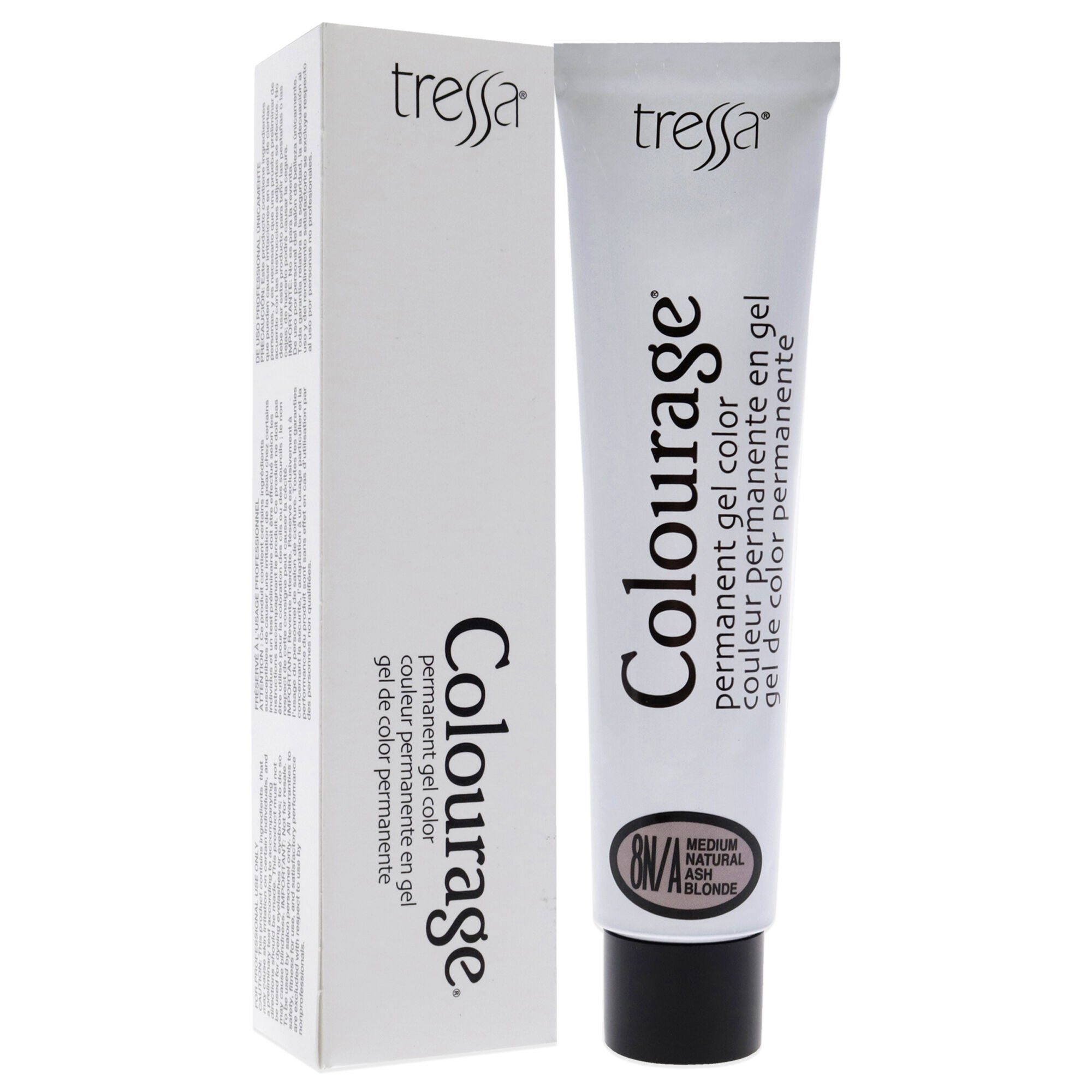 Colourage Permanent Gel Color - 8NA Natural Ash by Tressa for Unisex - 2 oz Hair Color, See Description, alternate image number 1