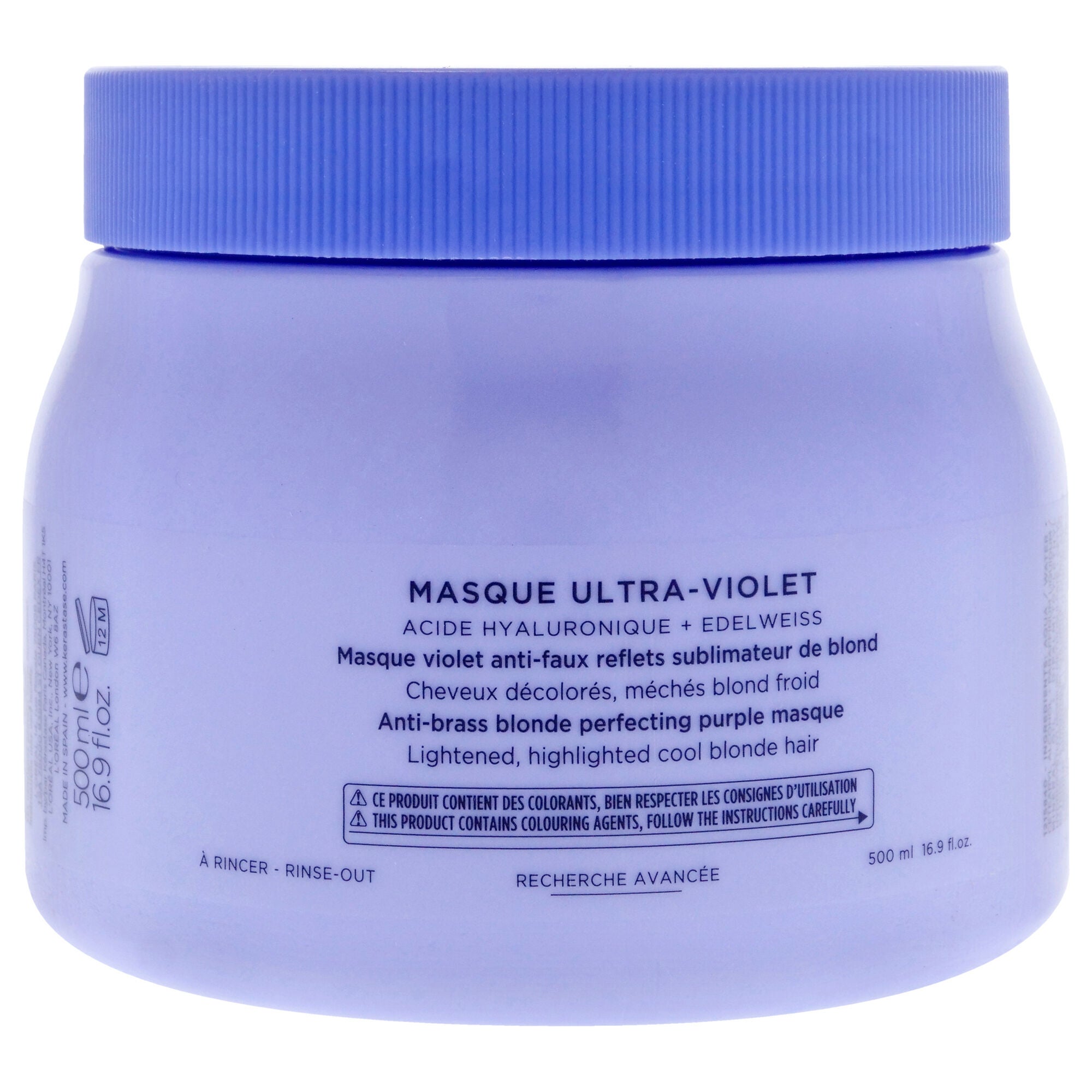 Blonde Absolu Ultra Violet Masque by Kerastase for Unisex - 16.9 oz Masque, See Description, alternate image number 1