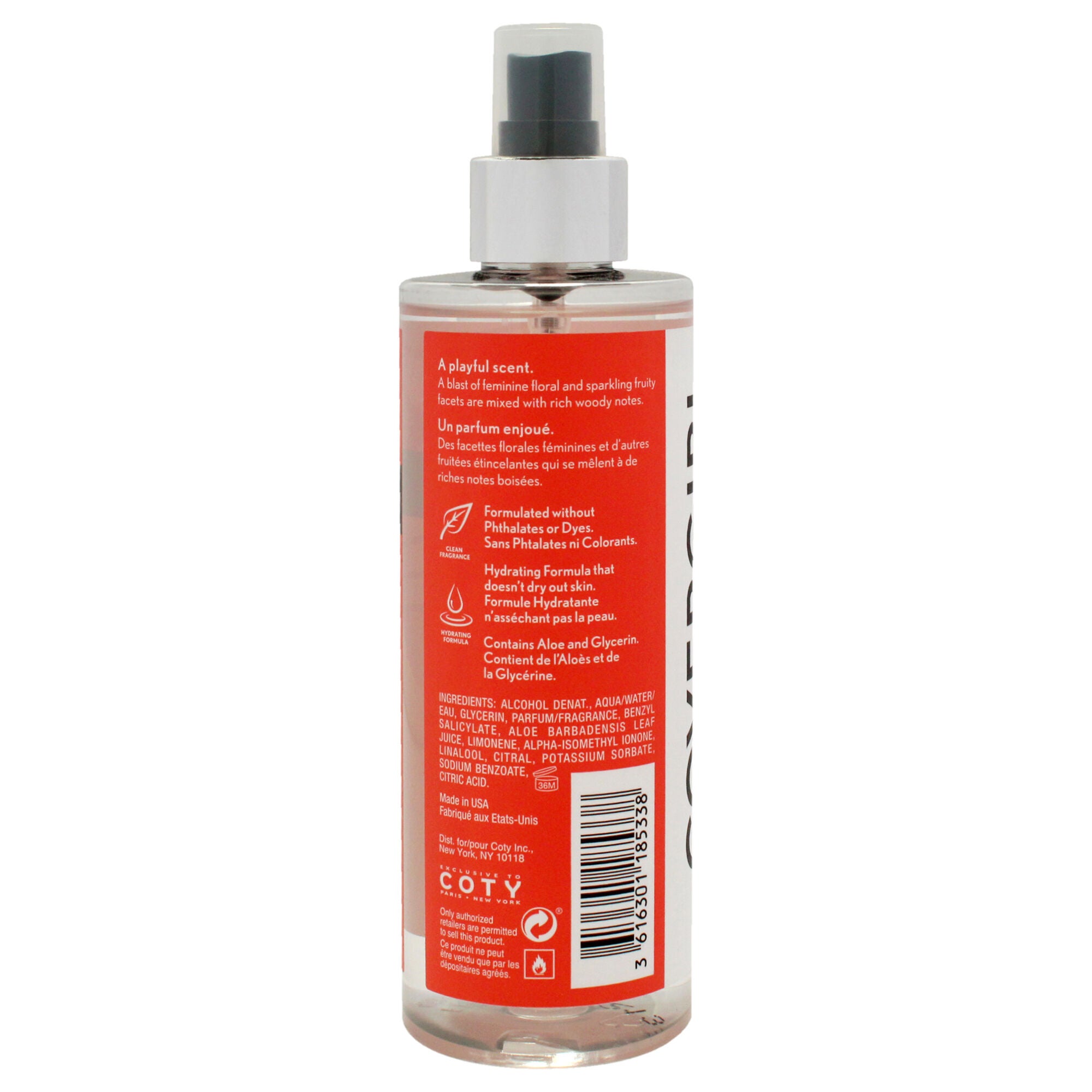 Body Mist - Floral Blast by CoverGirl for Women - 8.4 oz Body Mist, Clear, alternate image number 1