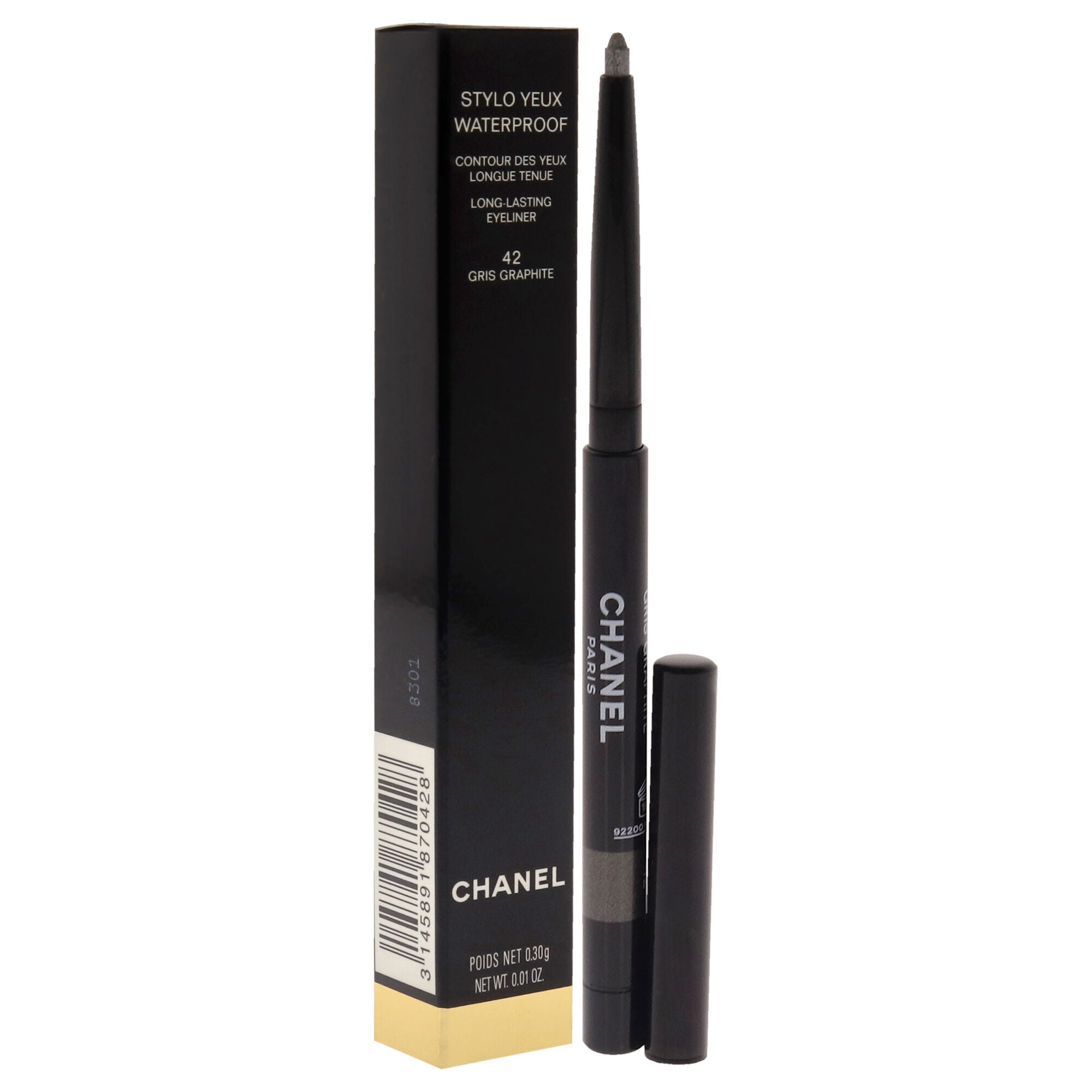 Stylo Yeux Waterproof - 42 Gris Graphite by Chanel for Women - 0.01 oz Eyeliner, See Description, alternate image number 2