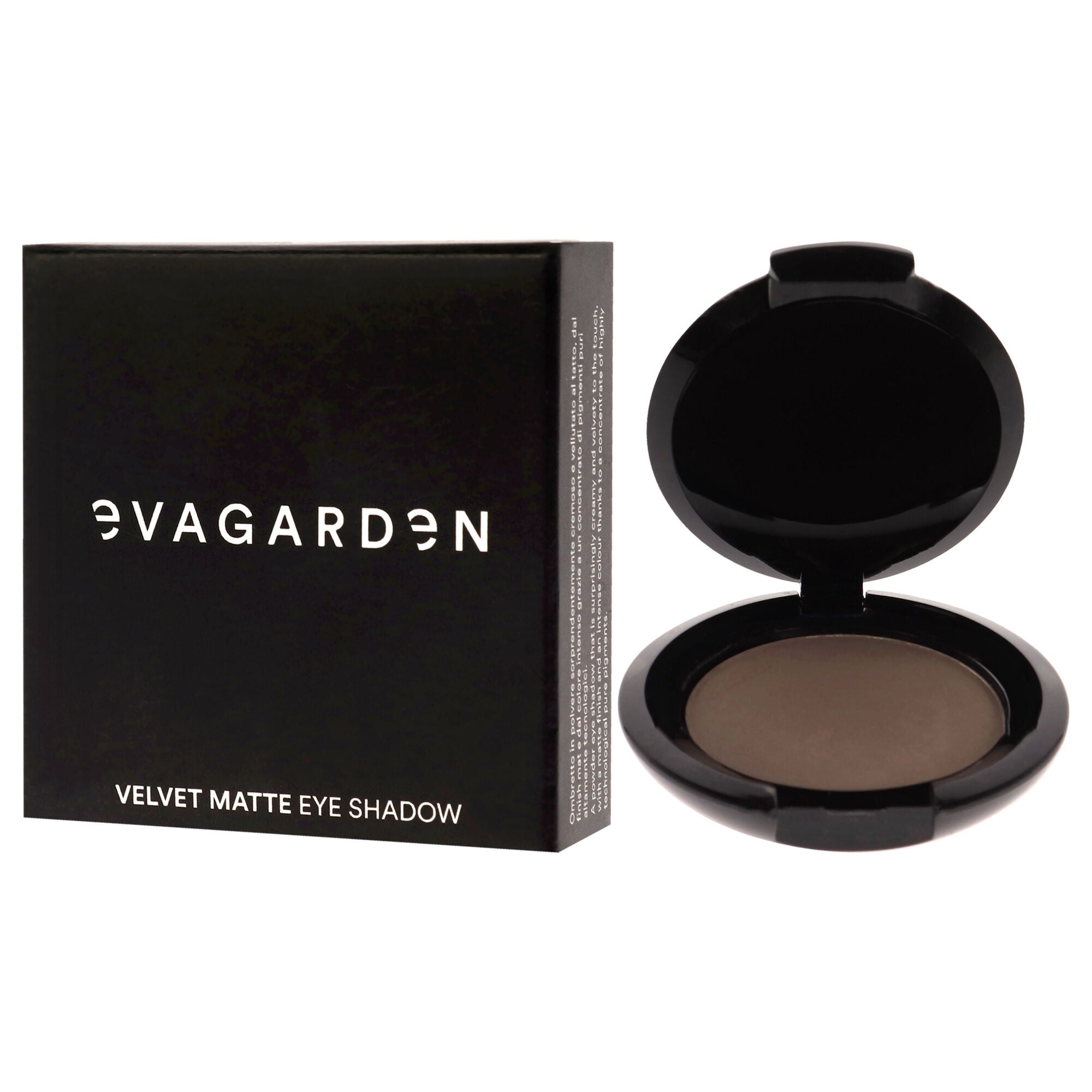 Velvet Matte Eyeshadow - 124 Iron by Evagarden for Women - 0.08 oz Eye Shadow, See Description, alternate image number 3