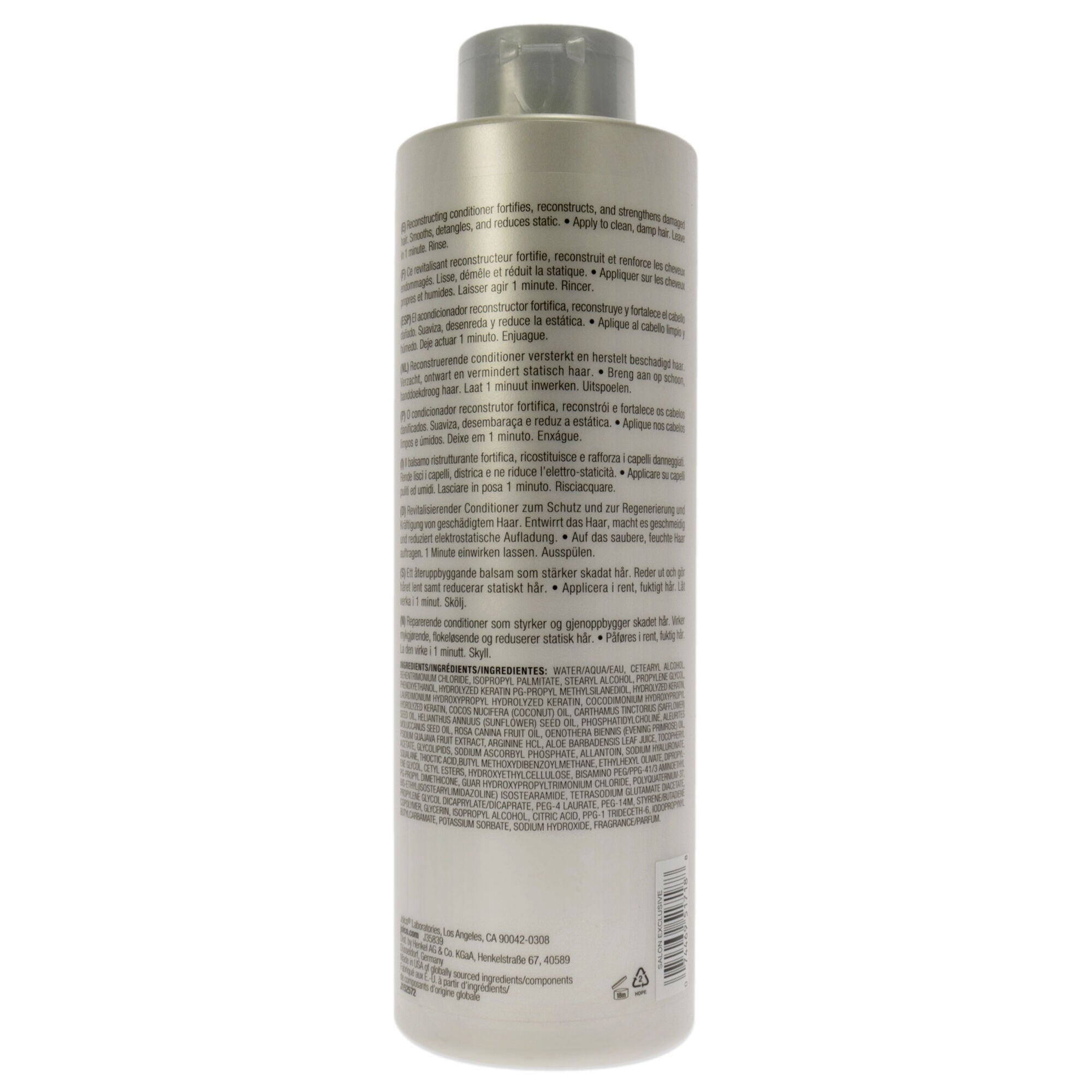 K-PAK Reconstructing Conditioner by Joico for Unisex - 33.8 oz Conditioner, , alternate image number 4