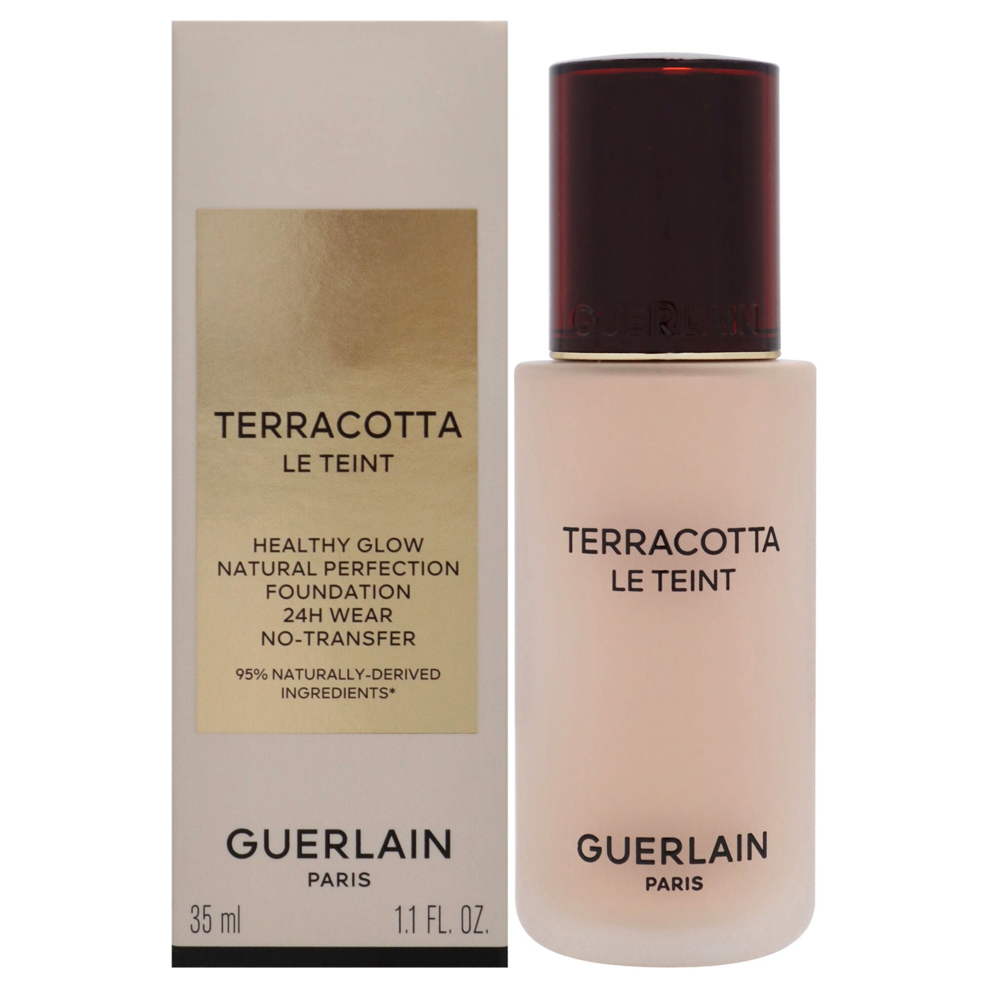 Terracotta Le Teint 24H Wear No-Transfer Foundation - 1N Neutral by Guerlain for Women - 1.1 oz Foundation, See Description, hi-res image number 0
