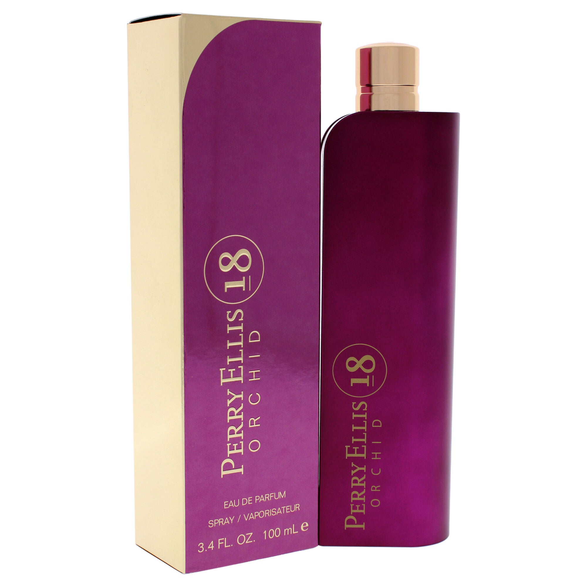 Perry Ellis 18 Orchid by Perry Ellis for Women - 3.4 oz EDP Spray, See Description, alternate image number 1