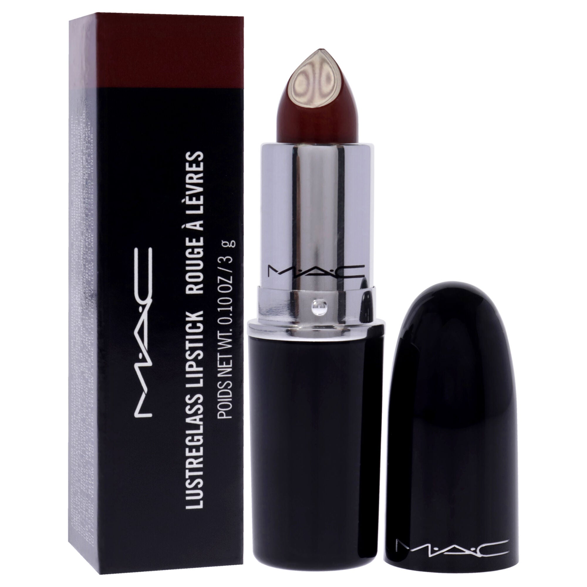 Lustreglass Lipstick - 549 PDA by MAC for Women - 0.1 oz Lipstick, , alternate image number 8