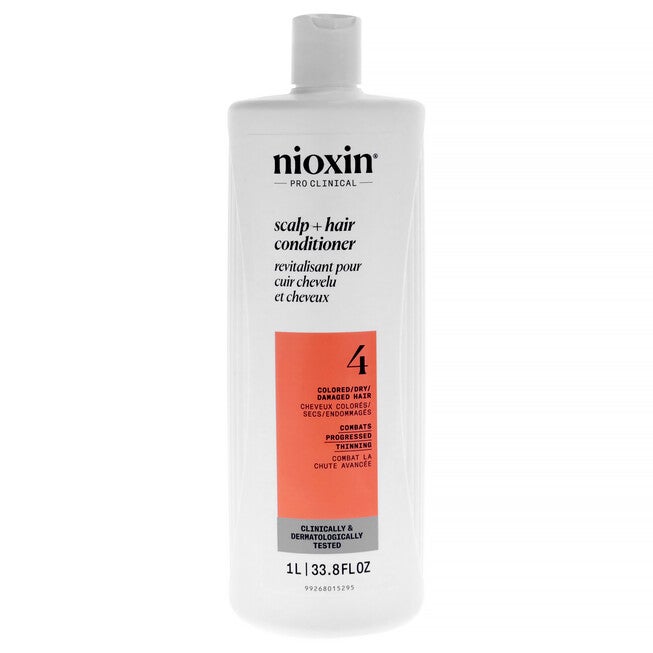 System 4 Scalp Therapy Conditioner by Nioxin for Unisex - 33.8 oz Conditioner, See Description, hi-res image number 0