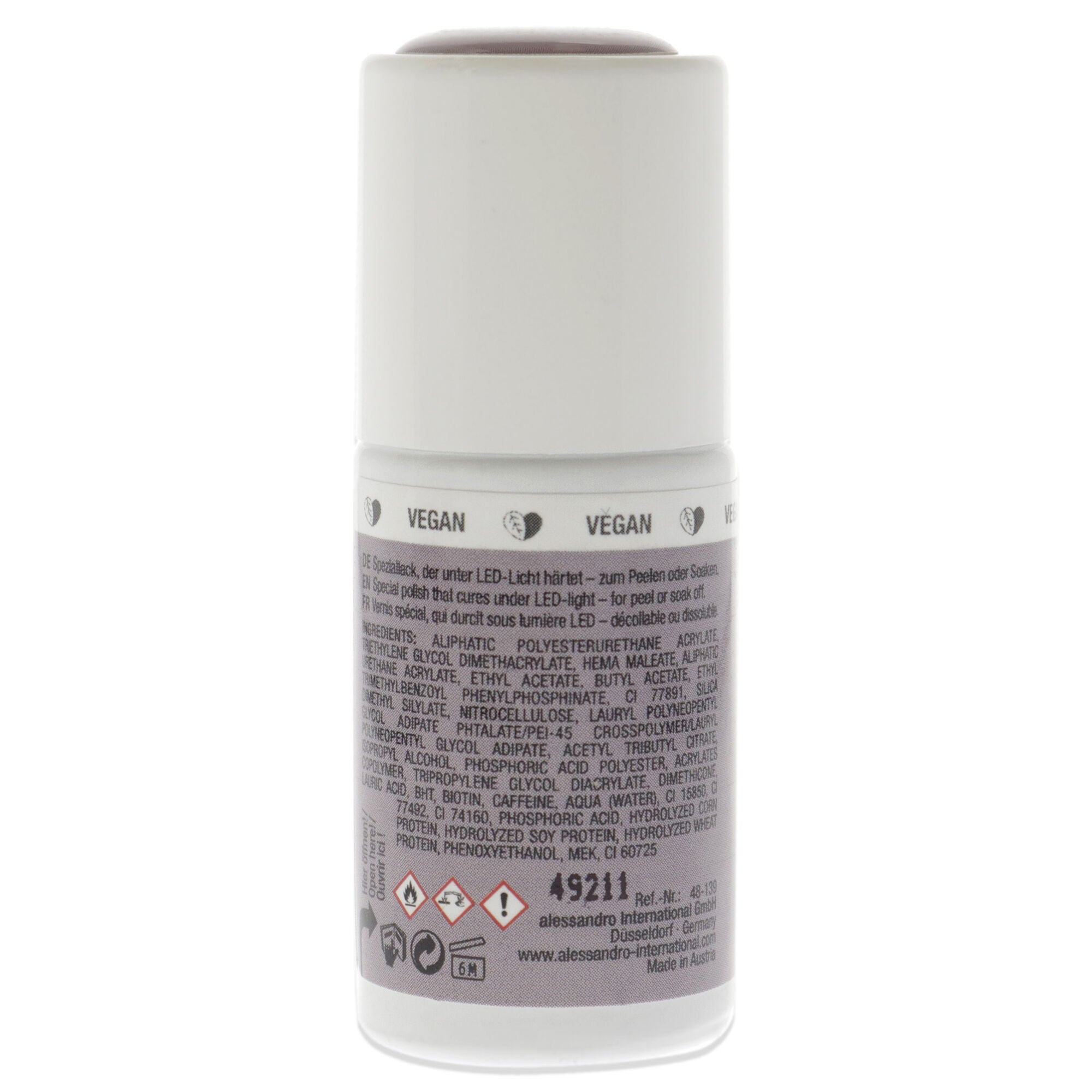 Striplac Peel or Soak - 139 Lazy Day by Alessandro for Women - 0.27 oz Nail Polish, See Description, alternate image number 2