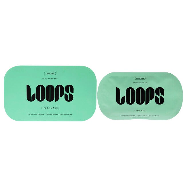 Clean Slate Detoxifying Mask by Loops for Women - 5 Pc Mask, NA, hi-res image number null