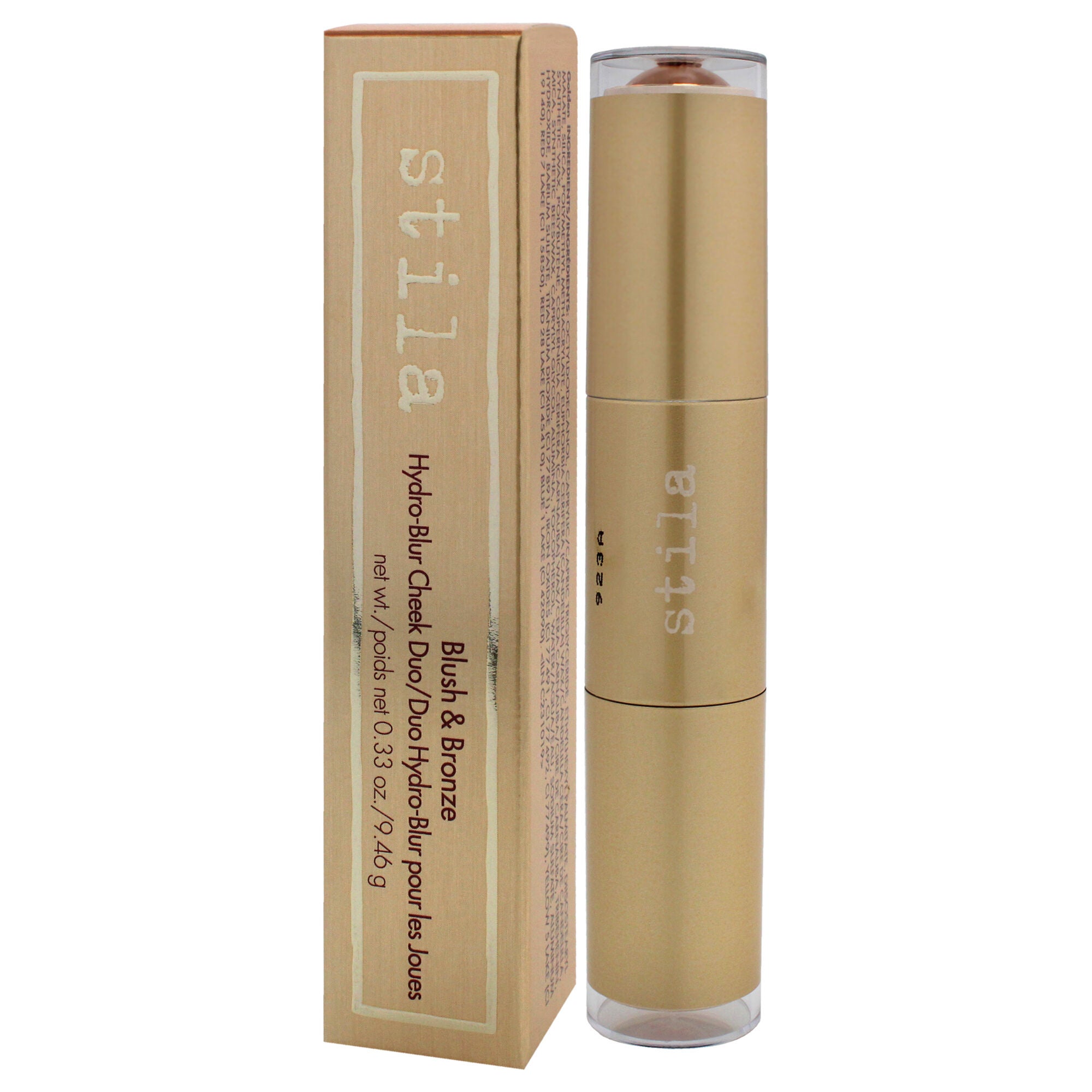 Blush and Bronze Hydro Blur Cheek Duo - Apricot and Golden by Stila for Women - 0.33 oz Makeup, See Description, alternate image number 3