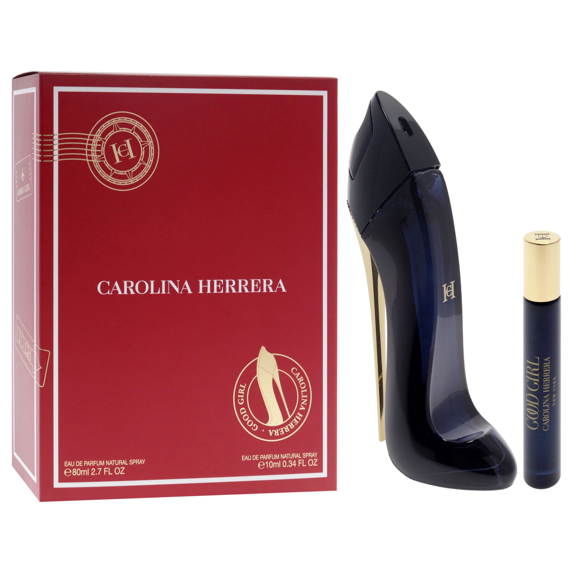 Good Girl by Carolina Herrera for Women - 2 Pc Gift Set 2.7oz EDP Spray, 0.34oz EDP Spray, See Description, alternate image number 2