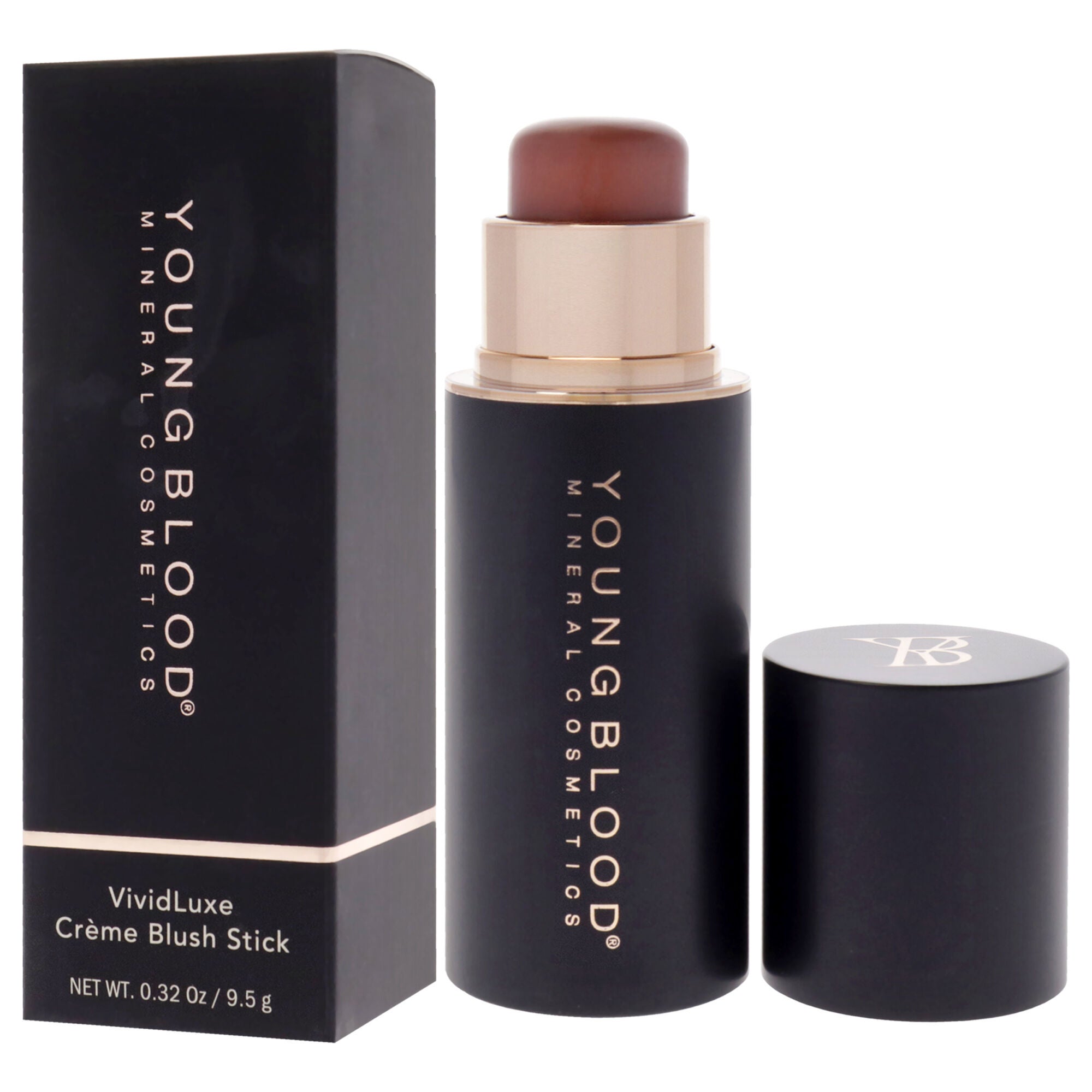 VividLuxe Creme Blush Stick - Tiramisu by Youngblood for Women - 0.32 oz Blush, See Description, alternate image number 3