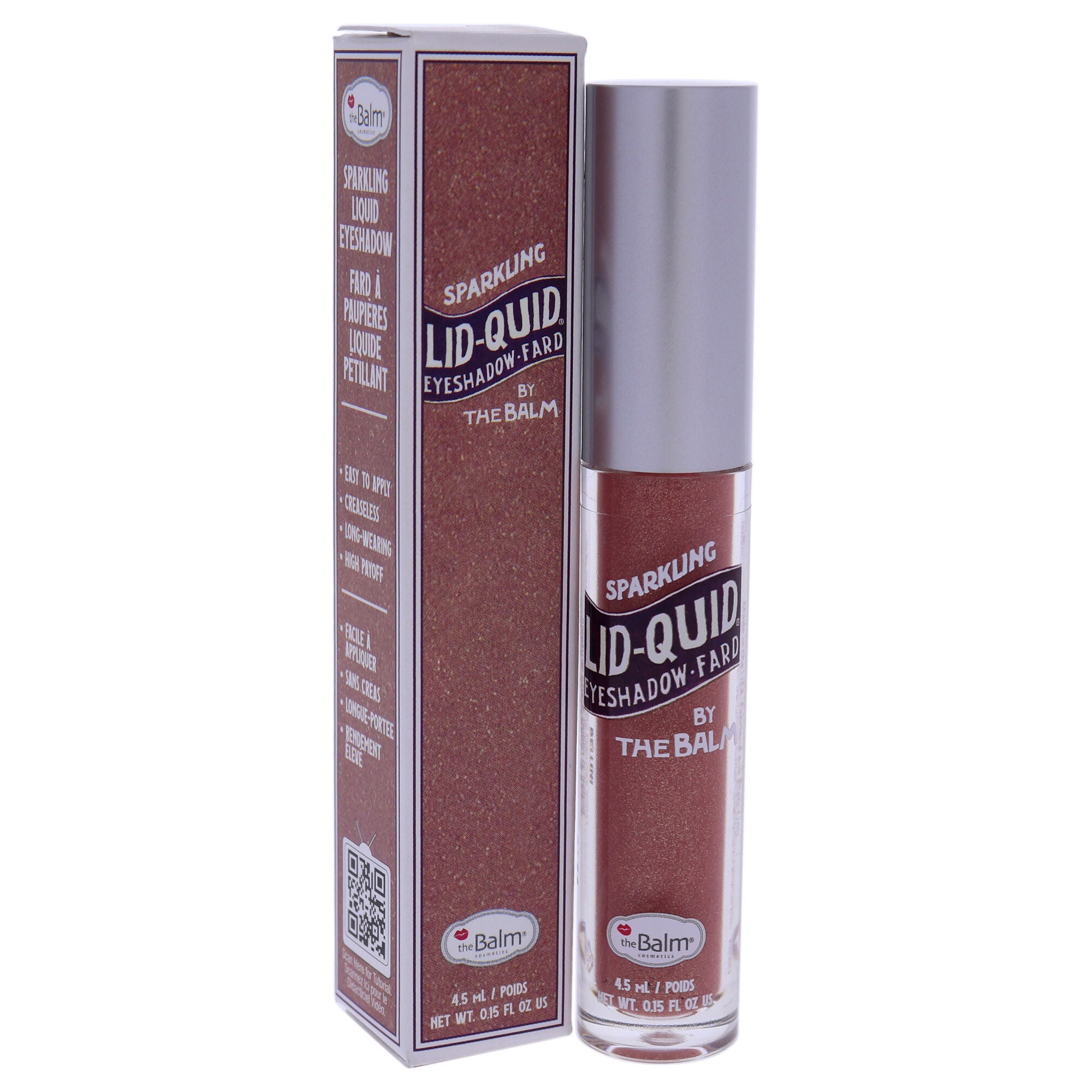 Lid-Quid Sparkling Liquid Eyeshadow - Bellini by the Balm for Women - 0.15 oz Eyeshadow, See Description, alternate image number 2