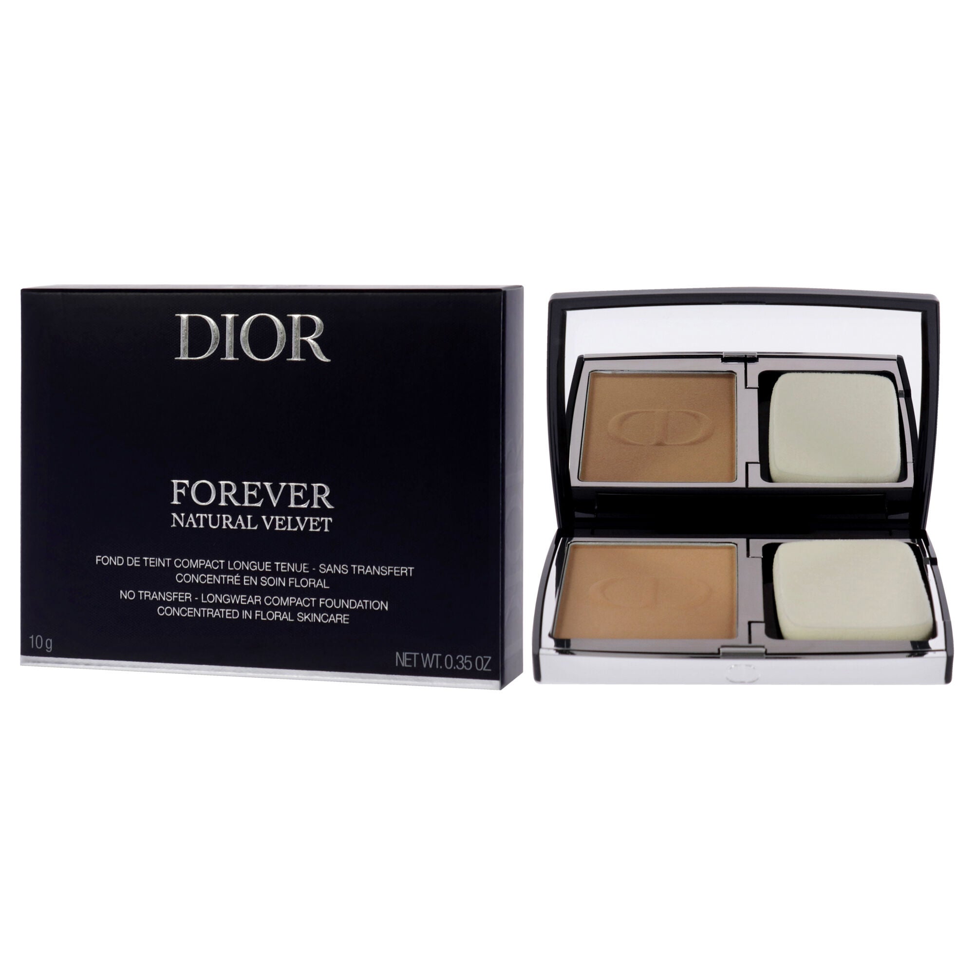 Dior Forever Natural Velvet - 4N Neutral by Christian Dior for Women - 0.35 oz Foundation, See Description, alternate image number 3