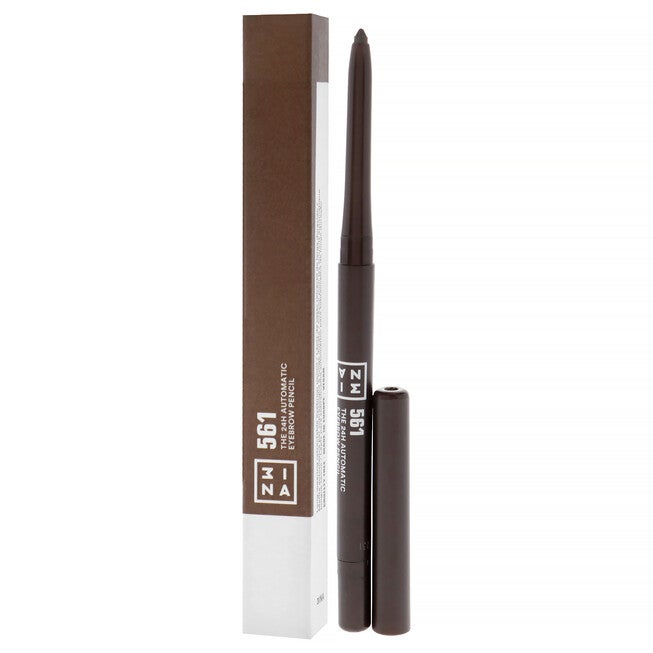 The 24H Automatic Eyebrow Pencil - 561 Cold Brown by 3INA for Women - 0.011 oz Eyebrow Pencil, See Description, alternate image number 2