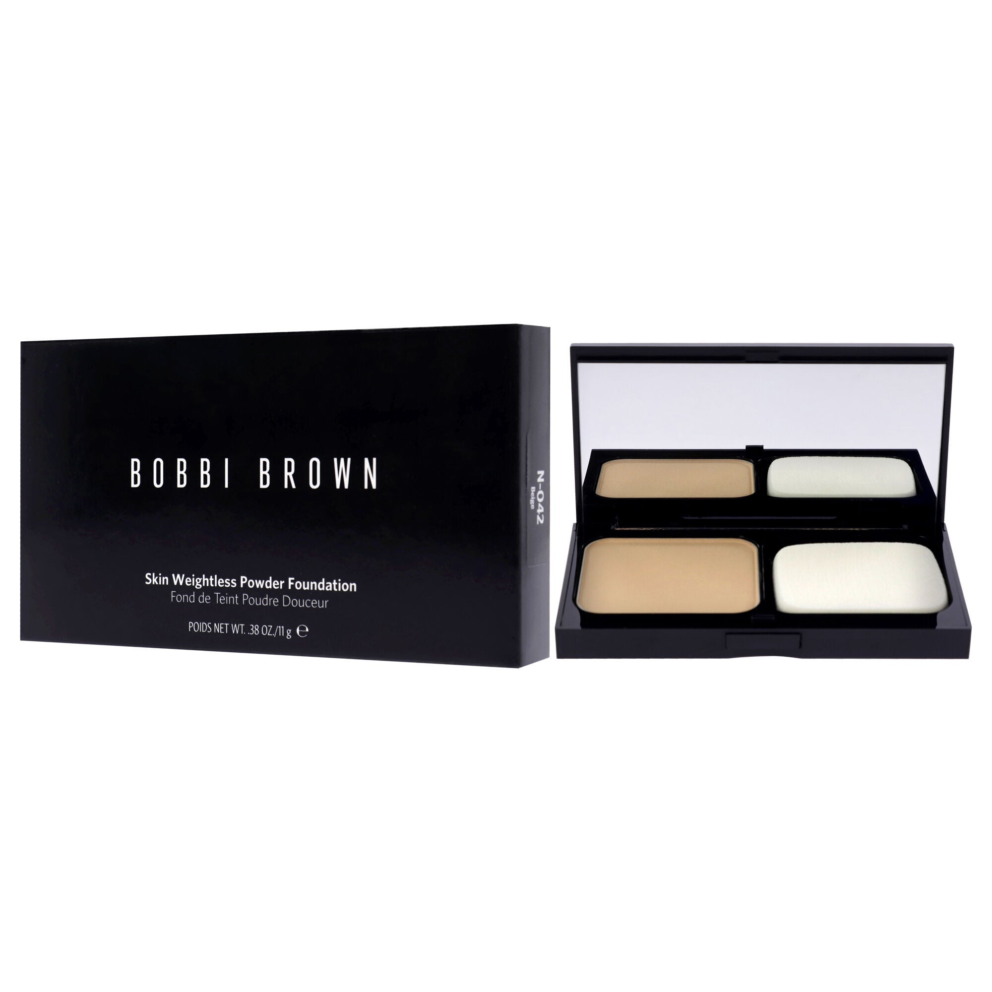Skin Weightless Powder Foundation - N-042 Beige by Bobbi Brown for Women - 0.38 oz Foundation, , alternate image number 7