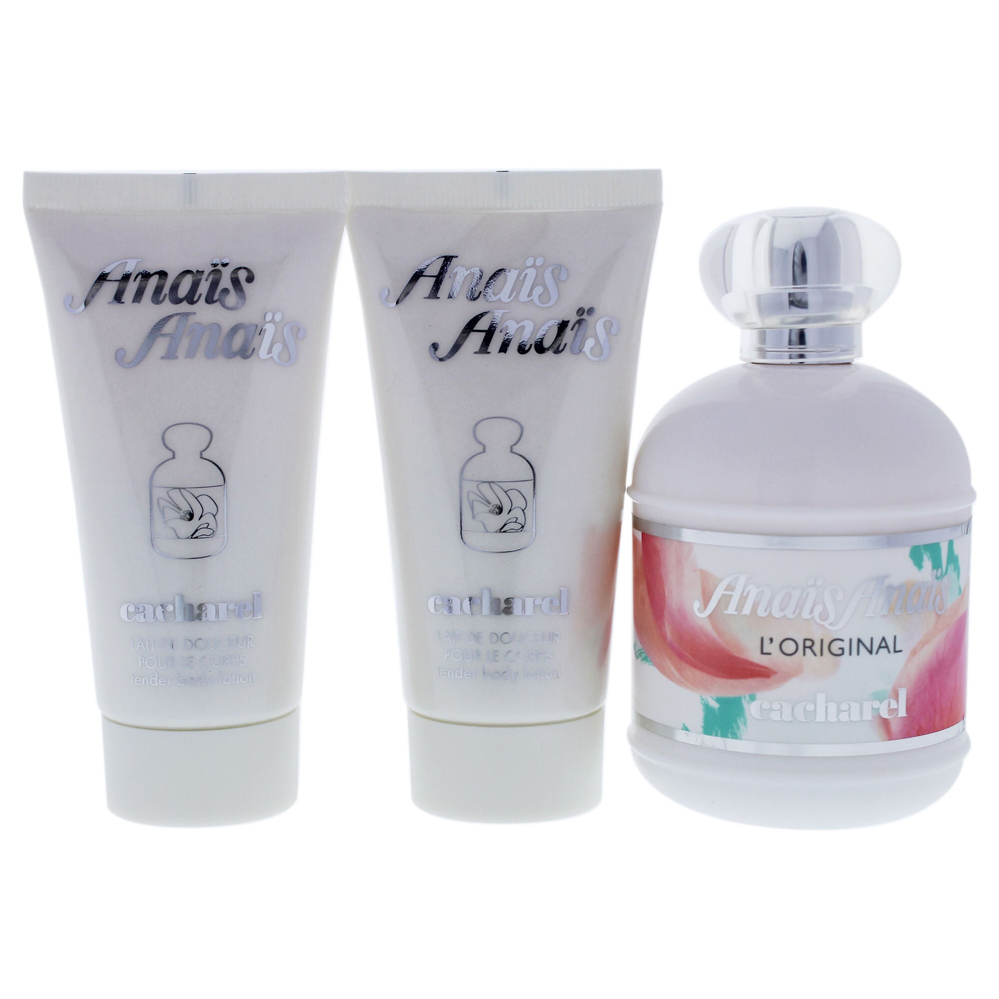 Anais Anais by Cacharel for Women - 3 Pc Gift Set 3.4oz EDT Spray, 2 x 1.7oz Perfumed Body Lotion, See Description, alternate image number 3