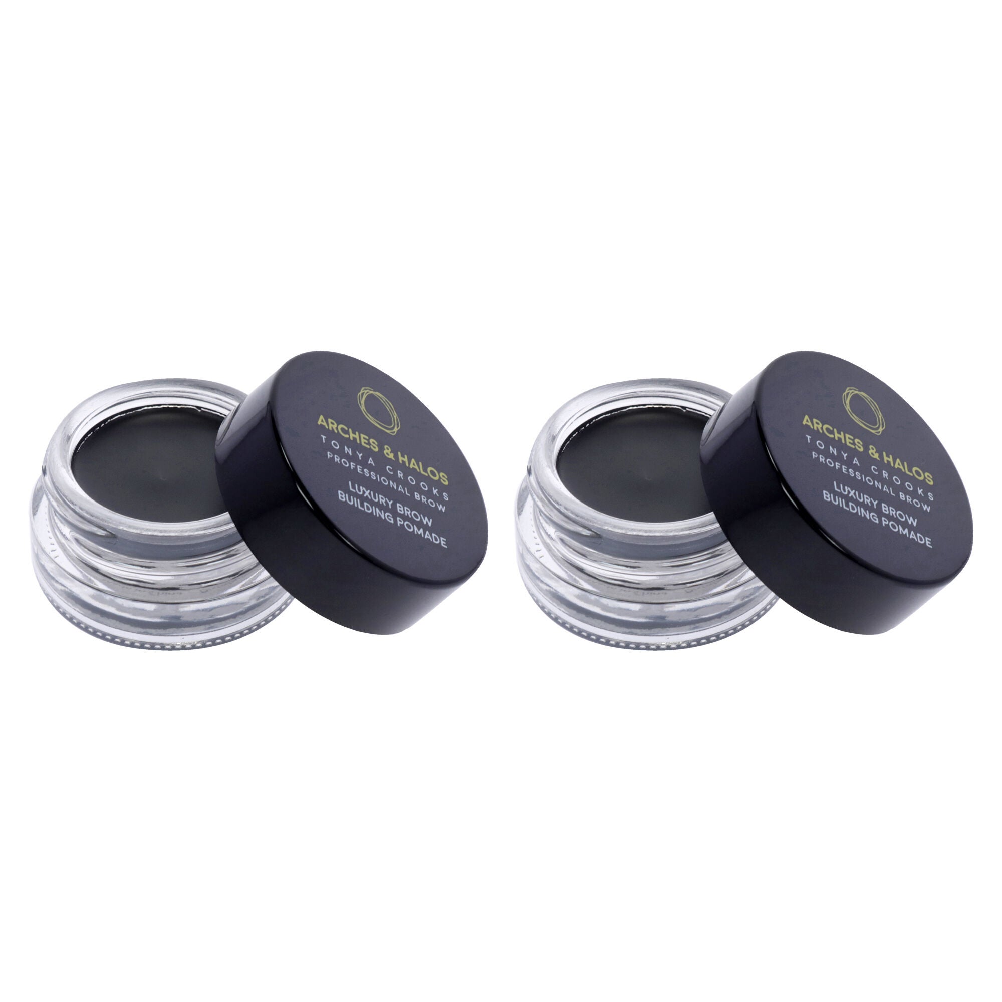 Luxury Brow Building Pomade - Charcoal by Arches and Halos for Women - 0.106 oz Pomade - Pack of 2, , alternate image number 5