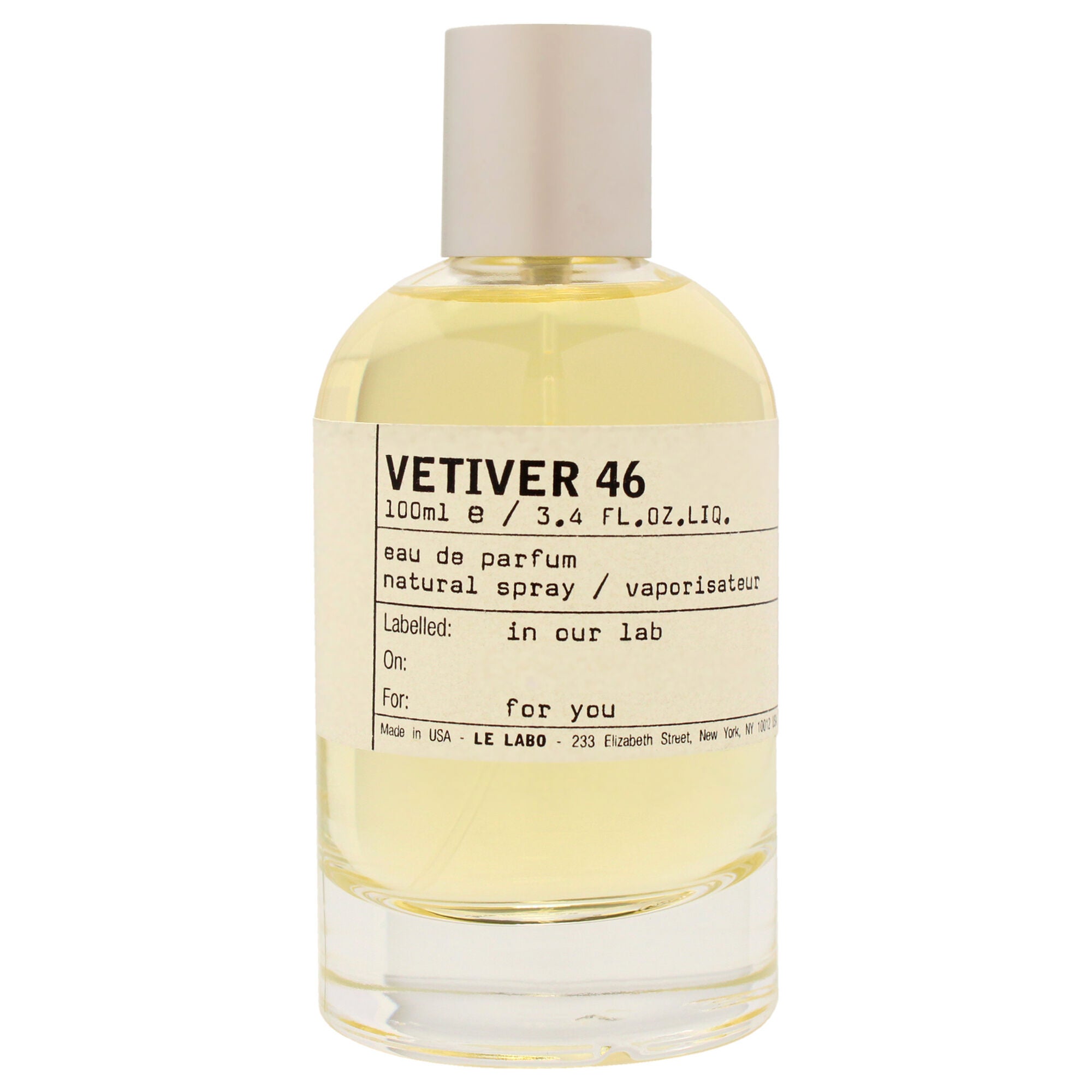 Vetiver 46 by Le Labo for Unisex - 3.4 oz EDP Spray, See Description, alternate image number 4