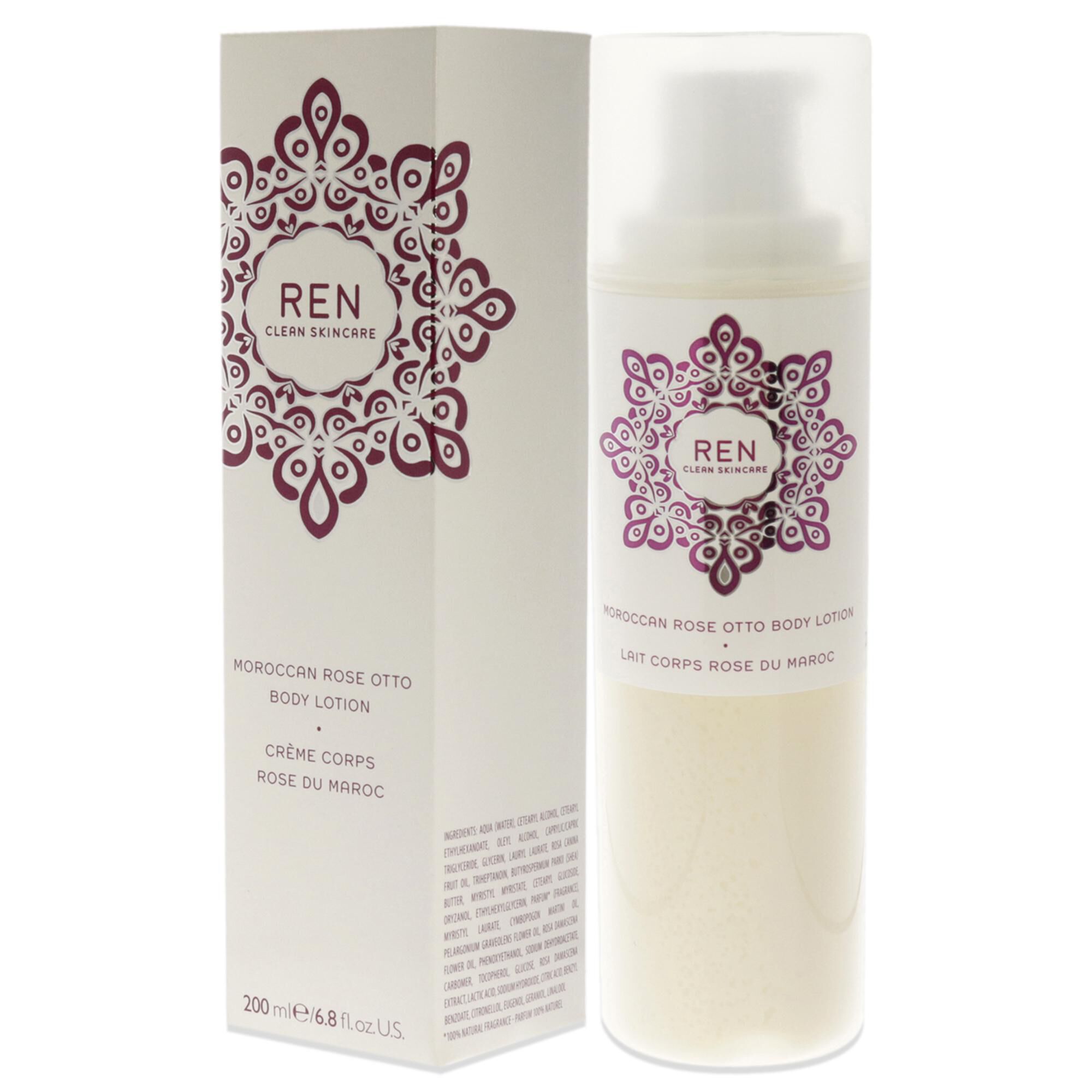Moroccan Rose Otto Body Lotion by REN for Unisex - 6.8 oz Lotion, , alternate image number 8