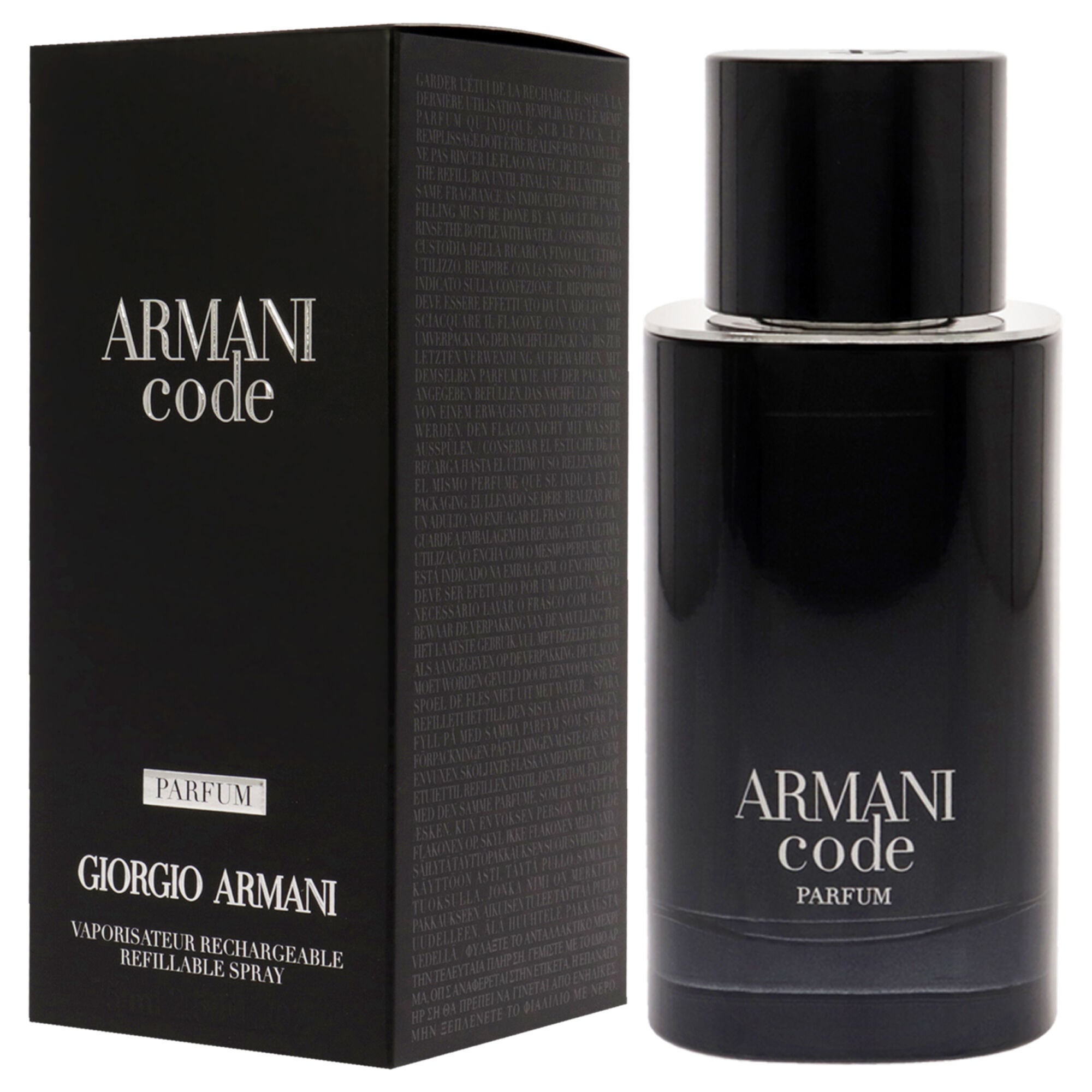 Armani Code by Giorgio Armani for Men - 2.5 oz Parfum Spray (Refillable), See Description, alternate image number 3