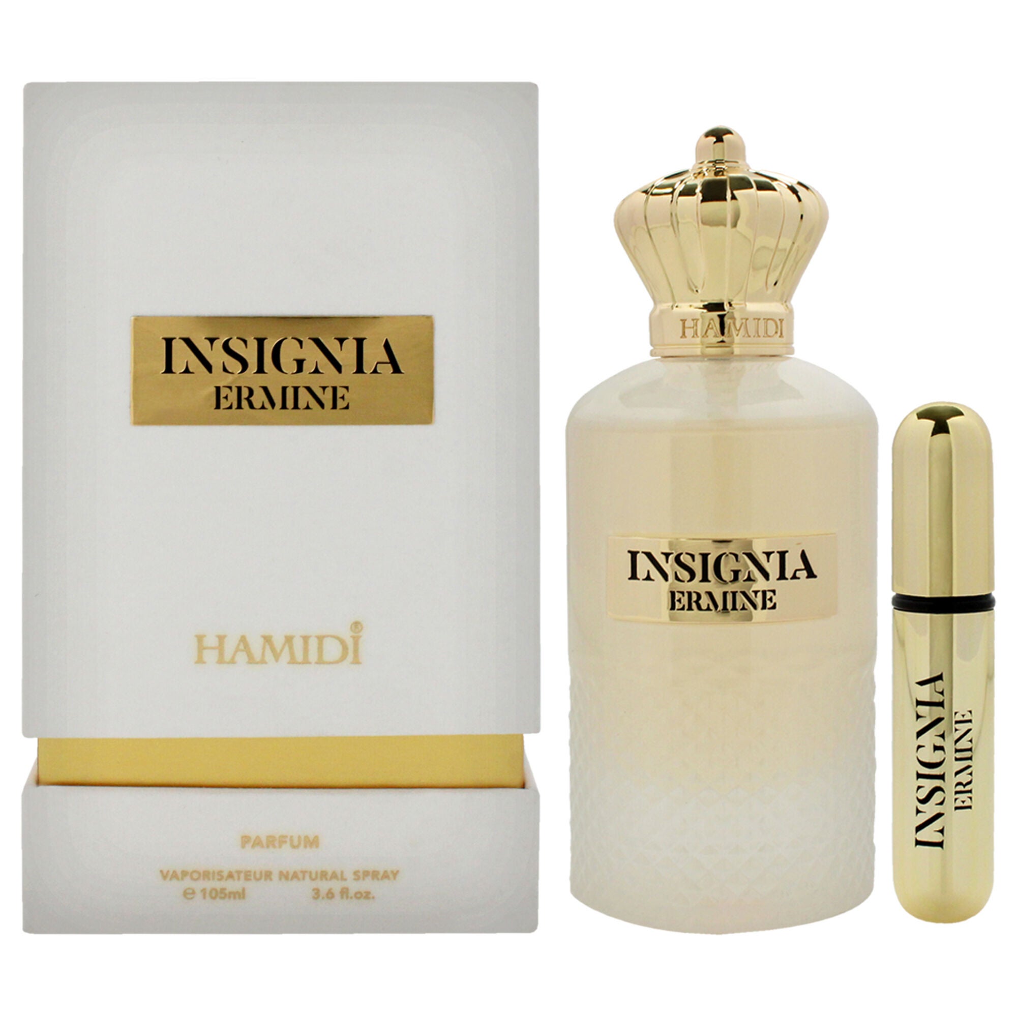 Insignia - Ermine by Hamidi for Unisex - 3.6 oz Parfum Spray, See Description, hi-res image number 0