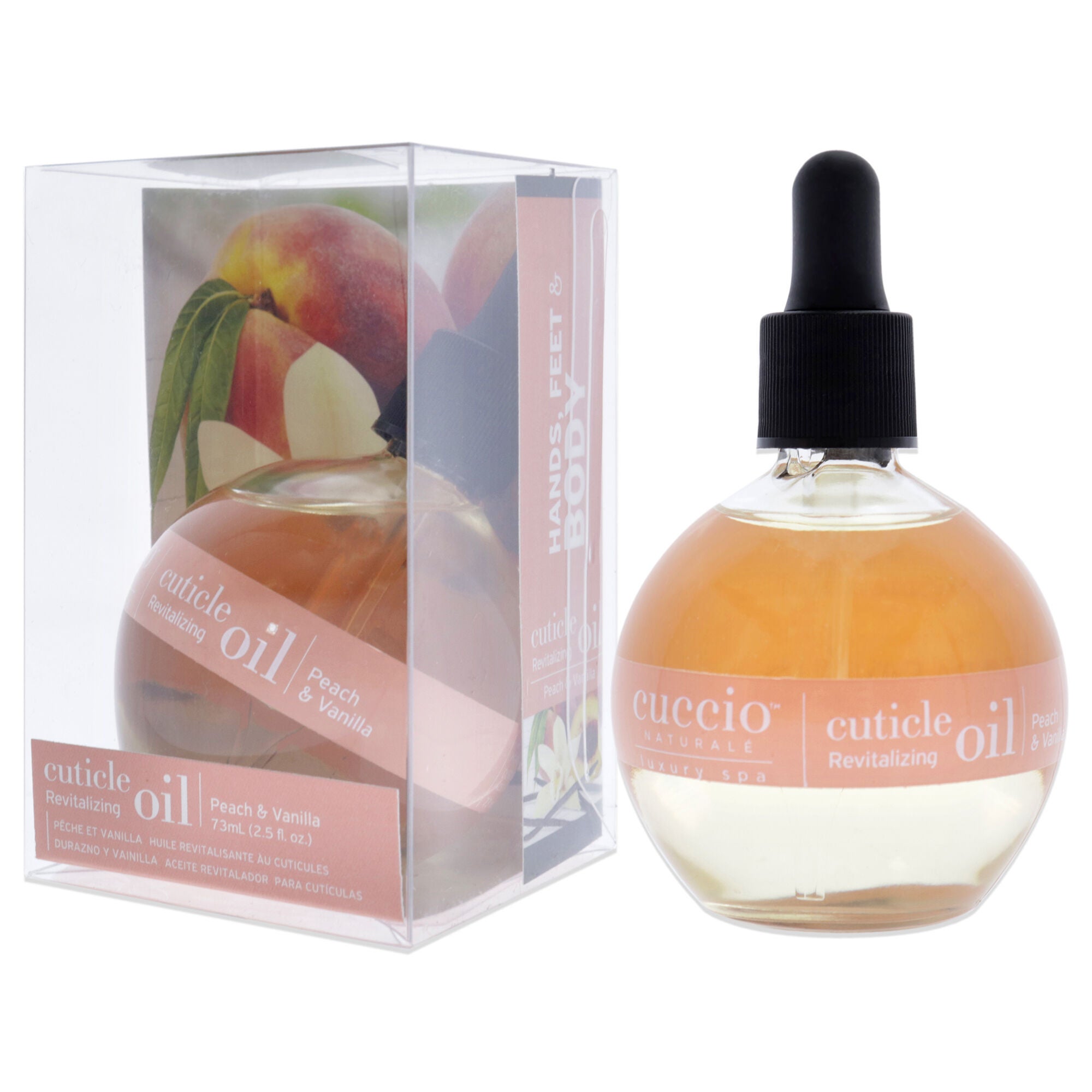 Cuticle Revitalizing Oil - Peach and Vanilla by Cuccio Naturale for Unisex - 2.5 oz Oil, , alternate image number 8