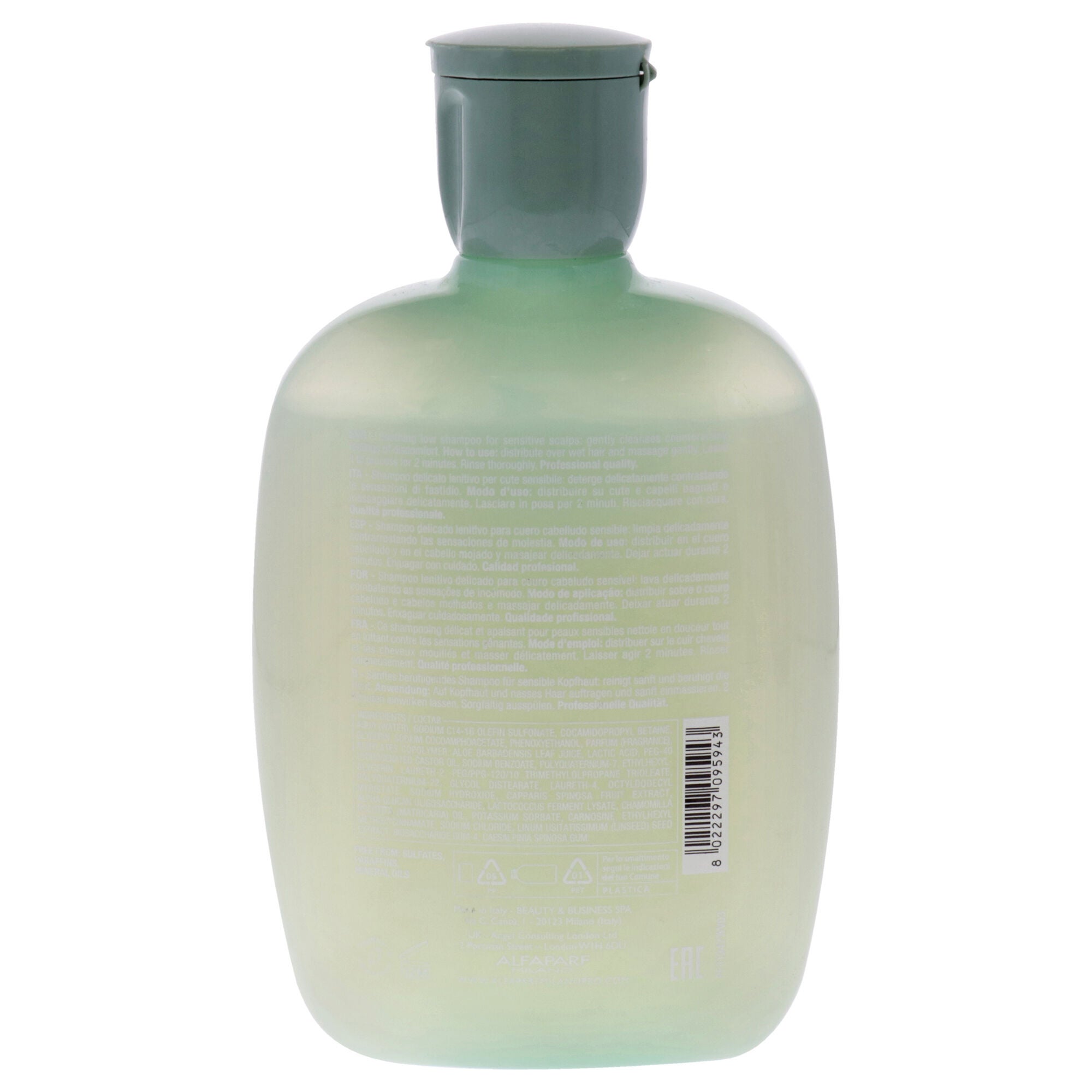 Semi Di Lino Scalp Relief Calming Micellar Low Shampoo by Alfaparf Milano for Unisex - 8.45 oz Shampoo, See Description, alternate image number 1