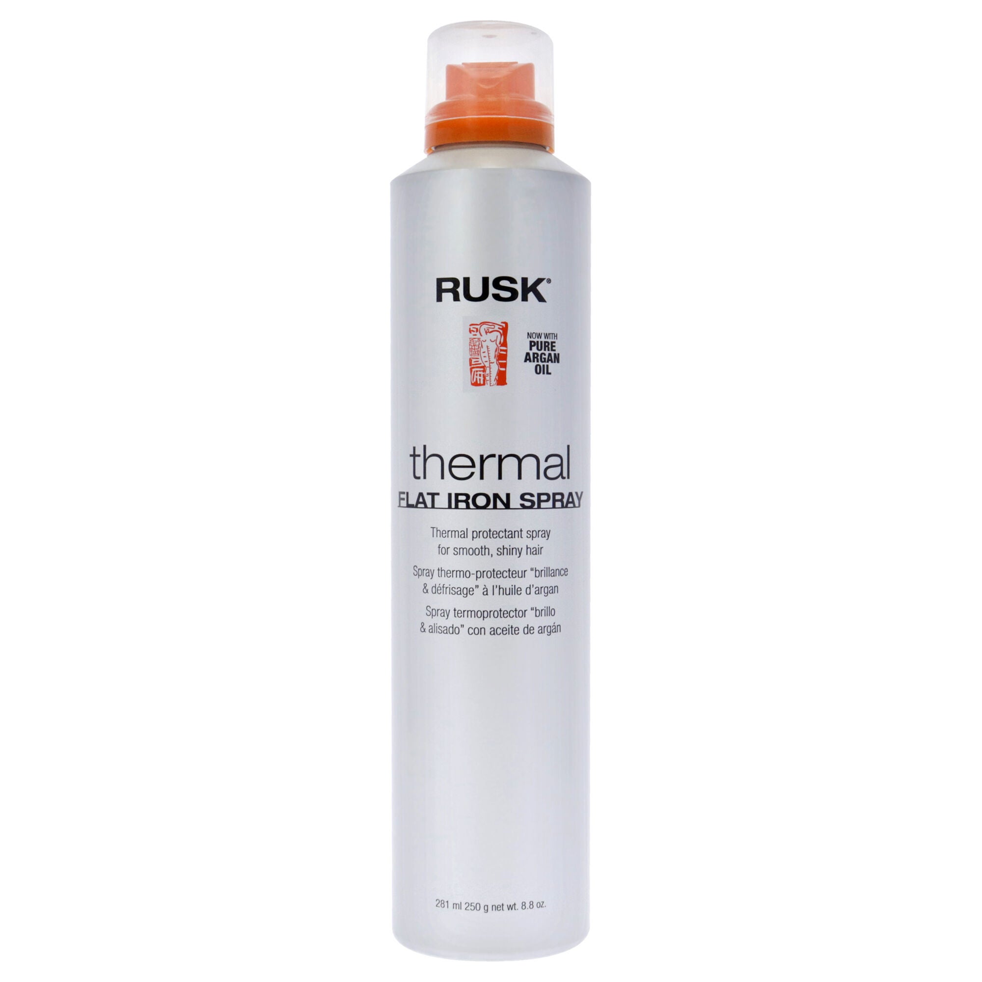 Thermal Flat Iron Spray by Rusk for Unisex - 8.8 oz Hairspray, , alternate image number 3