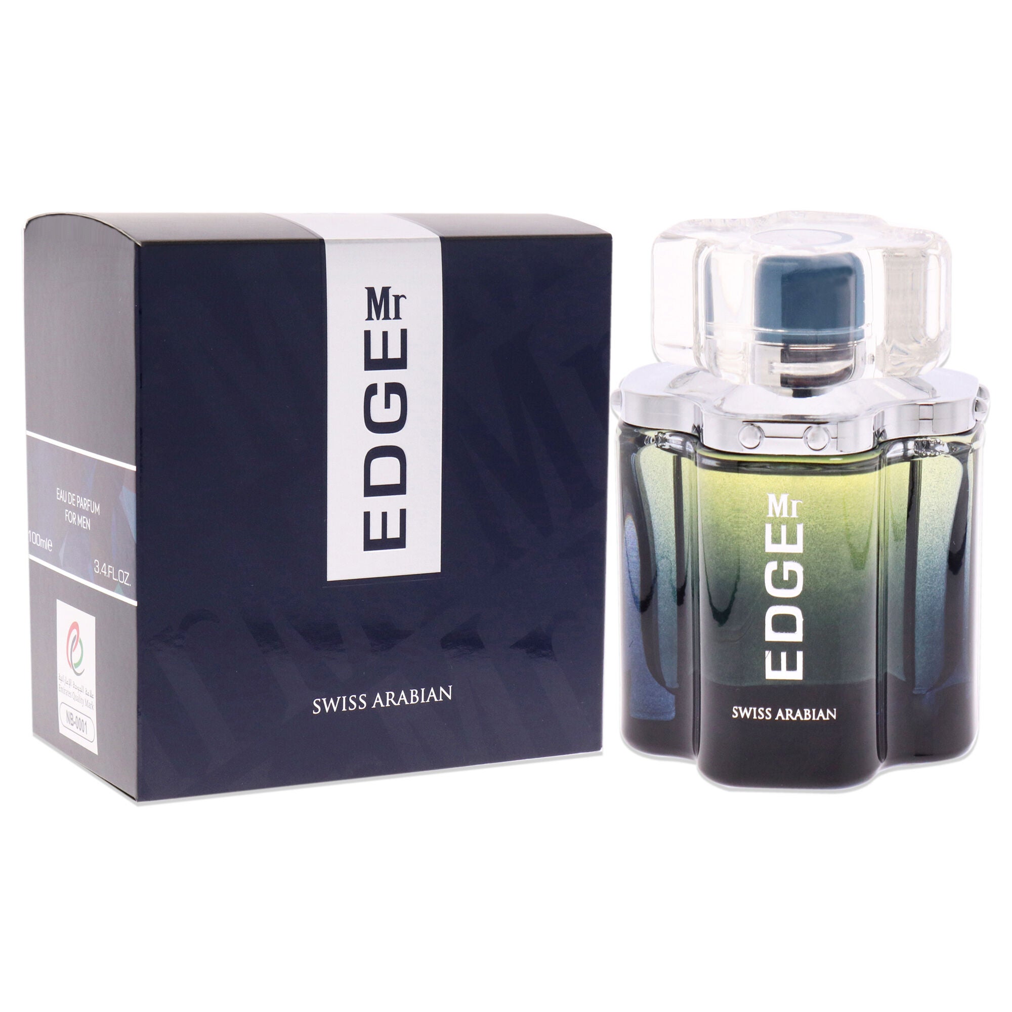 Mr EDGE by Swiss Arabian for Men - 3.4 oz EDP Spray, See Description, alternate image number 2