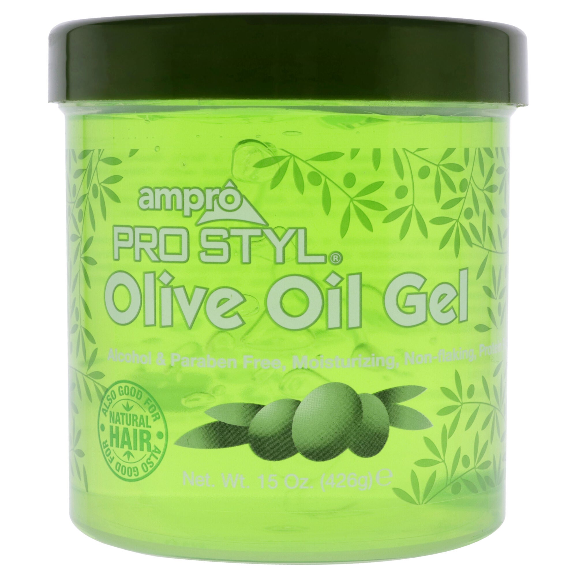 Pro Styl Gel - Olive Oil by Ampro for Women - 15 oz Gel, See Description, hi-res image number 0