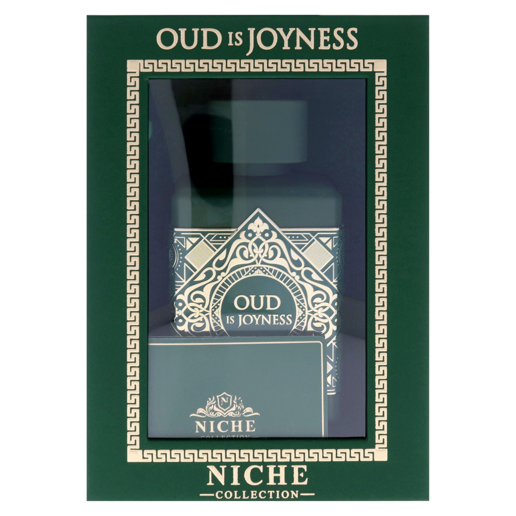 Niche Collection - Oud Is Joyness by Khalis for Men - 3.4 oz EDP Spray, Clear, alternate image number 4