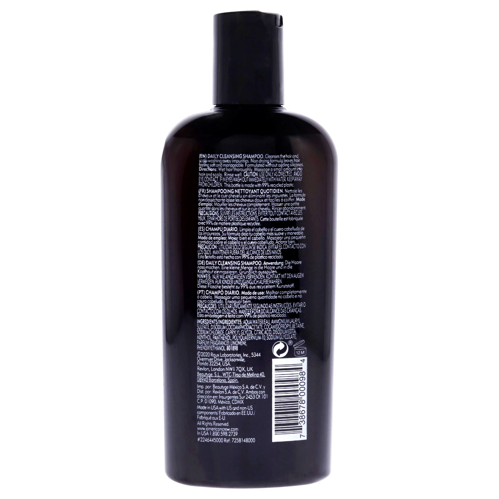 Daily Cleansing Shampoo by American Crew for Men - 8.4 oz Shampoo, , alternate image number 2