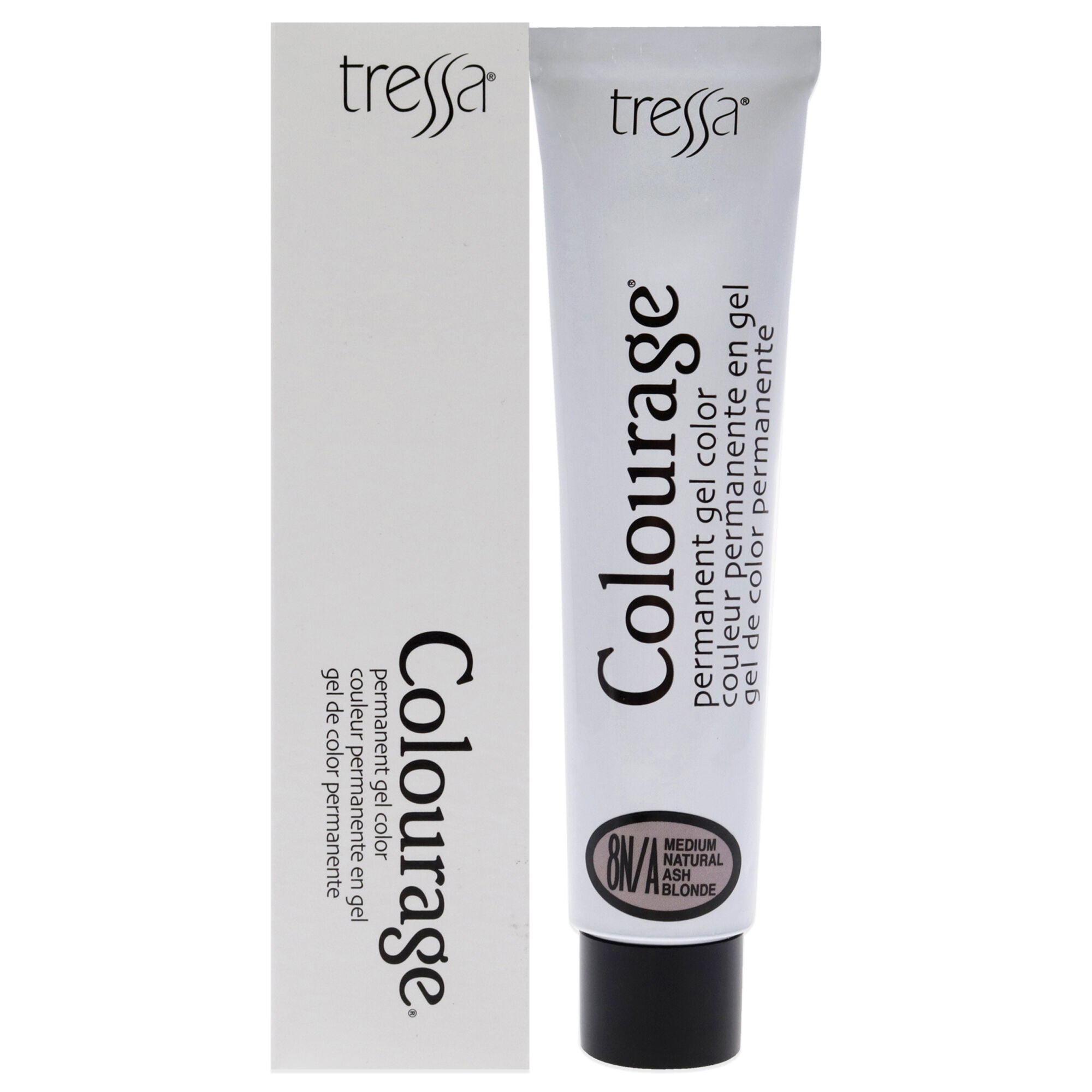 Colourage Permanent Gel Color - 8NA Natural Ash by Tressa for Unisex - 2 oz Hair Color, See Description, hi-res image number 0