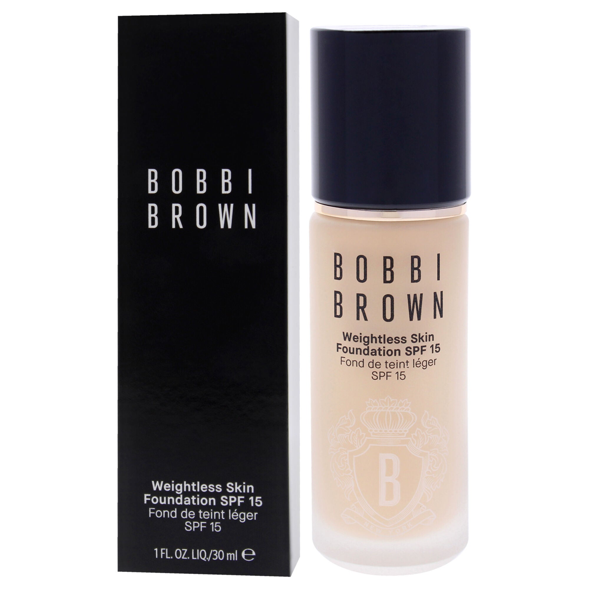 Weightless Skin Foundation SPF 15 - NW-022 Neutral Warm Ivory by Bobbi Brown for Women - 1 oz Foundation, Brown, alternate image number 3
