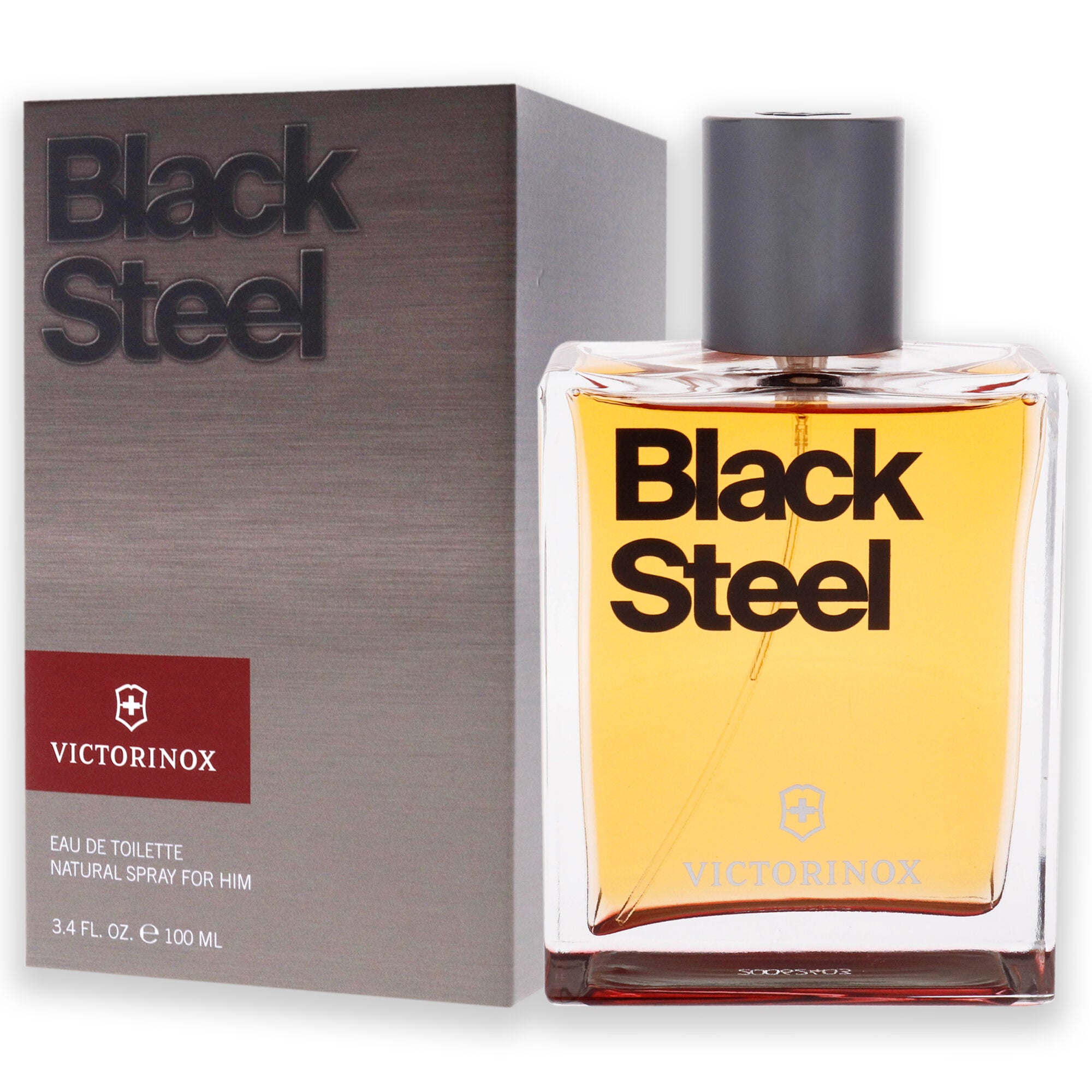 Black Steel by Swiss Army for Men - 3.4 oz EDT Spray, See Description, alternate image number 3