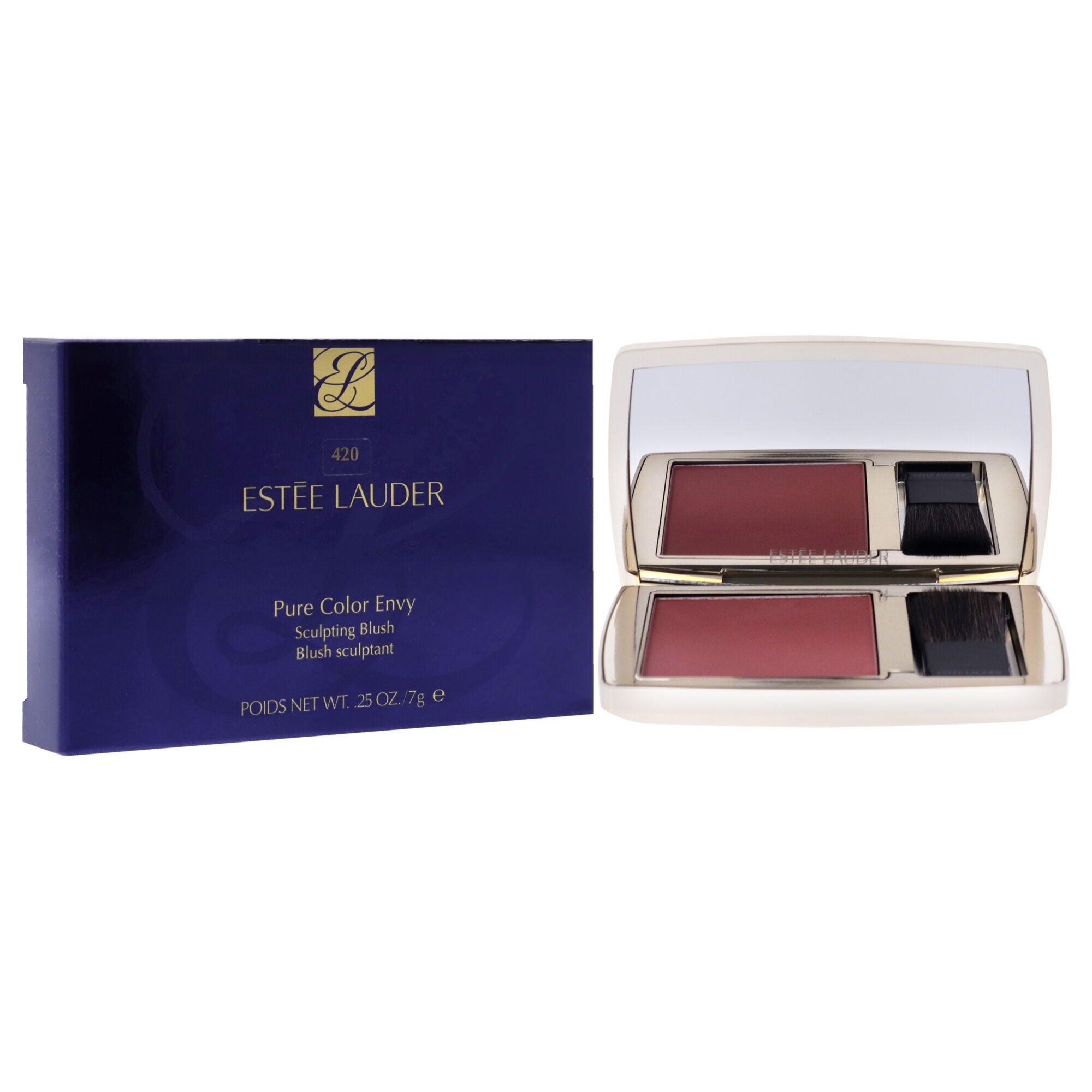 Pure Color Envy Sculpting Blush - 420 Rebellious Rose by Estee Lauder for Women - 0.25 oz Blush, See Description, alternate image number 2