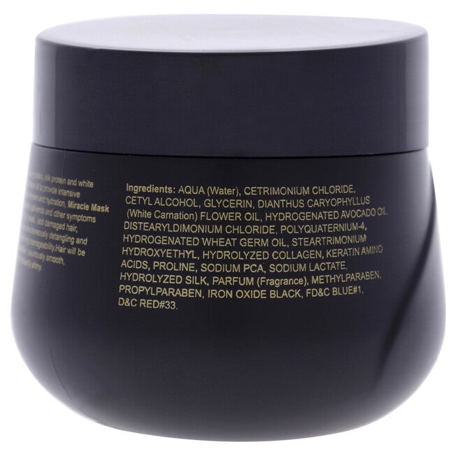 Color Deposit Miracle Mask - Black by Inova Professional for Unisex - 10.2 oz Masque, See Description, alternate image number 1