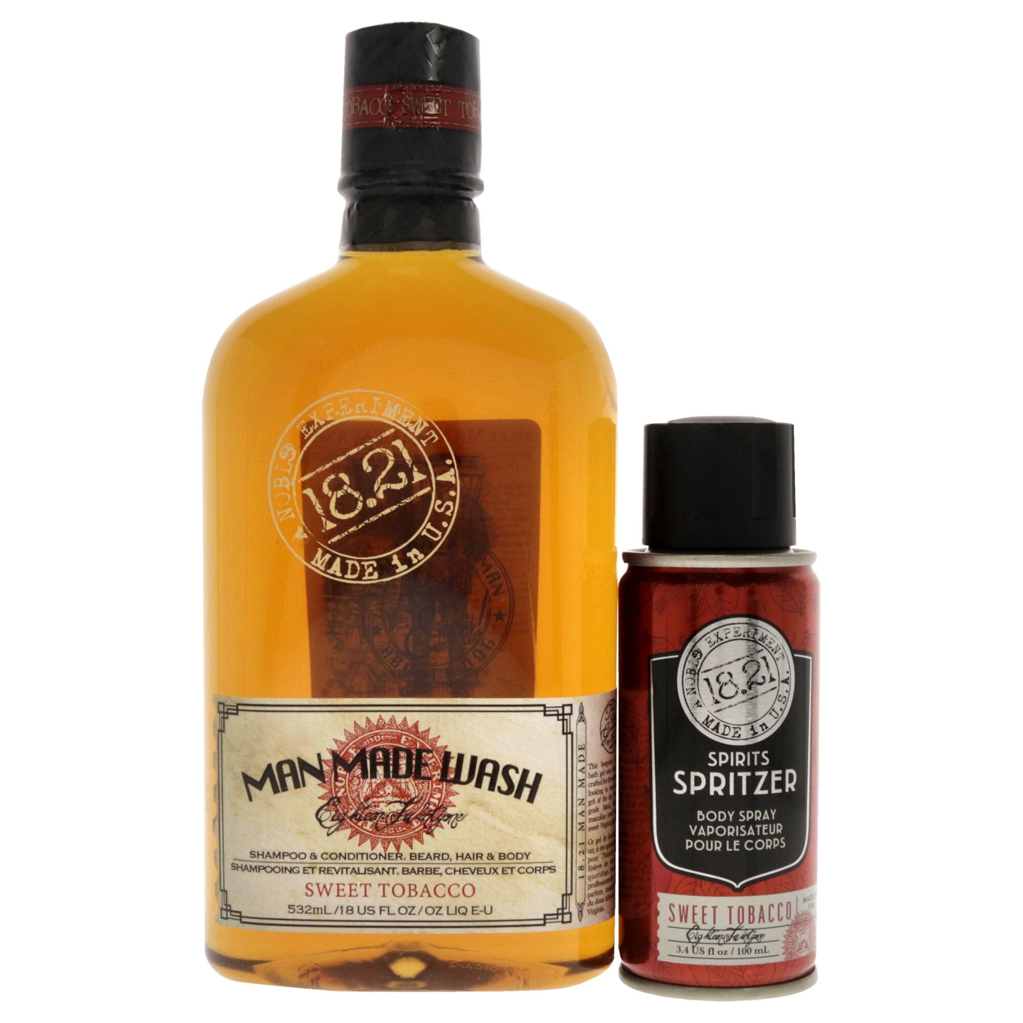 Book of Good Grooming Volume 8 Set - Sweet Tobacoo by 18.21 Man Made for Men - 2 Pc, See Description, alternate image number 3