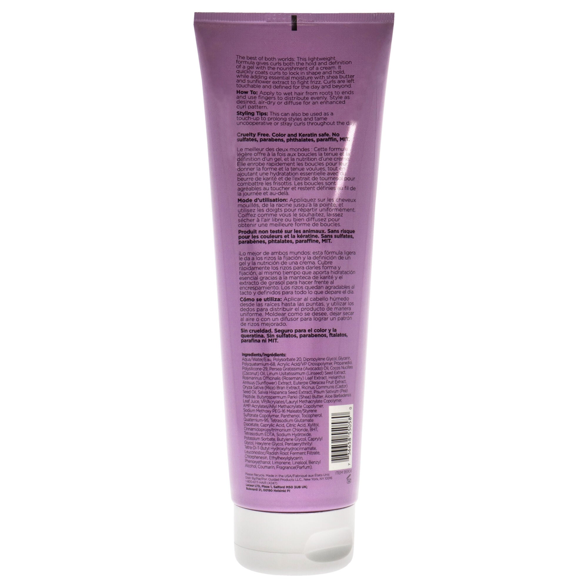 Coil Infusion Give A Boost Styling Plus Shaping Gel Cream by Ouidad for Unisex - 8.5 oz Cream, See Description, alternate image number 1