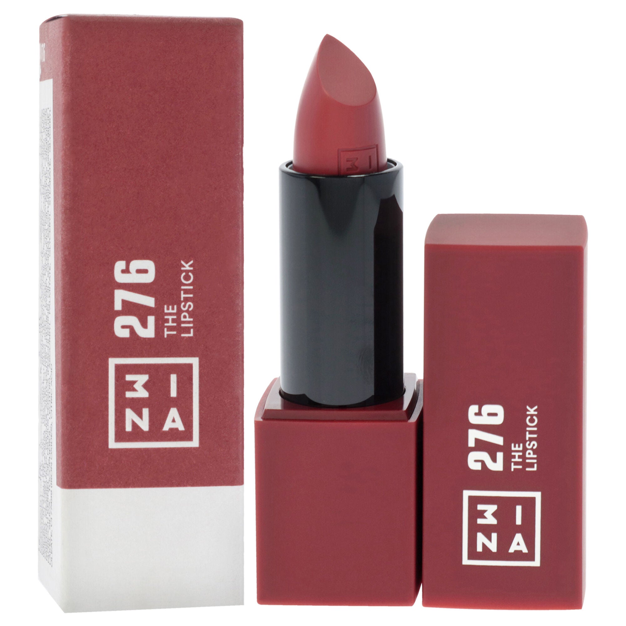 The Lipstick - 276 Shiny Dusty Red by 3INA for Women - 0.11 oz Lipstick, See Description, alternate image number 1
