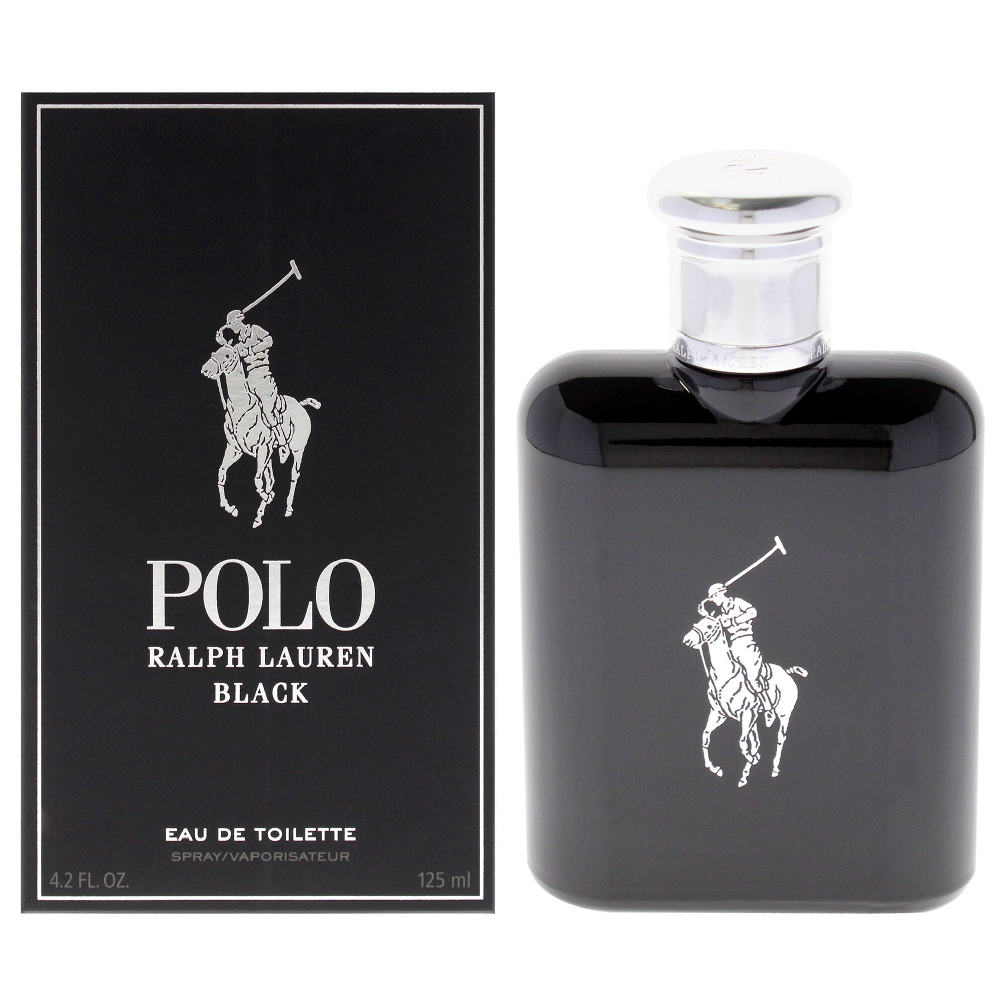 Polo Black by Ralph Lauren for Men - 4.2 oz EDT Spray, See Description, hi-res image number 0