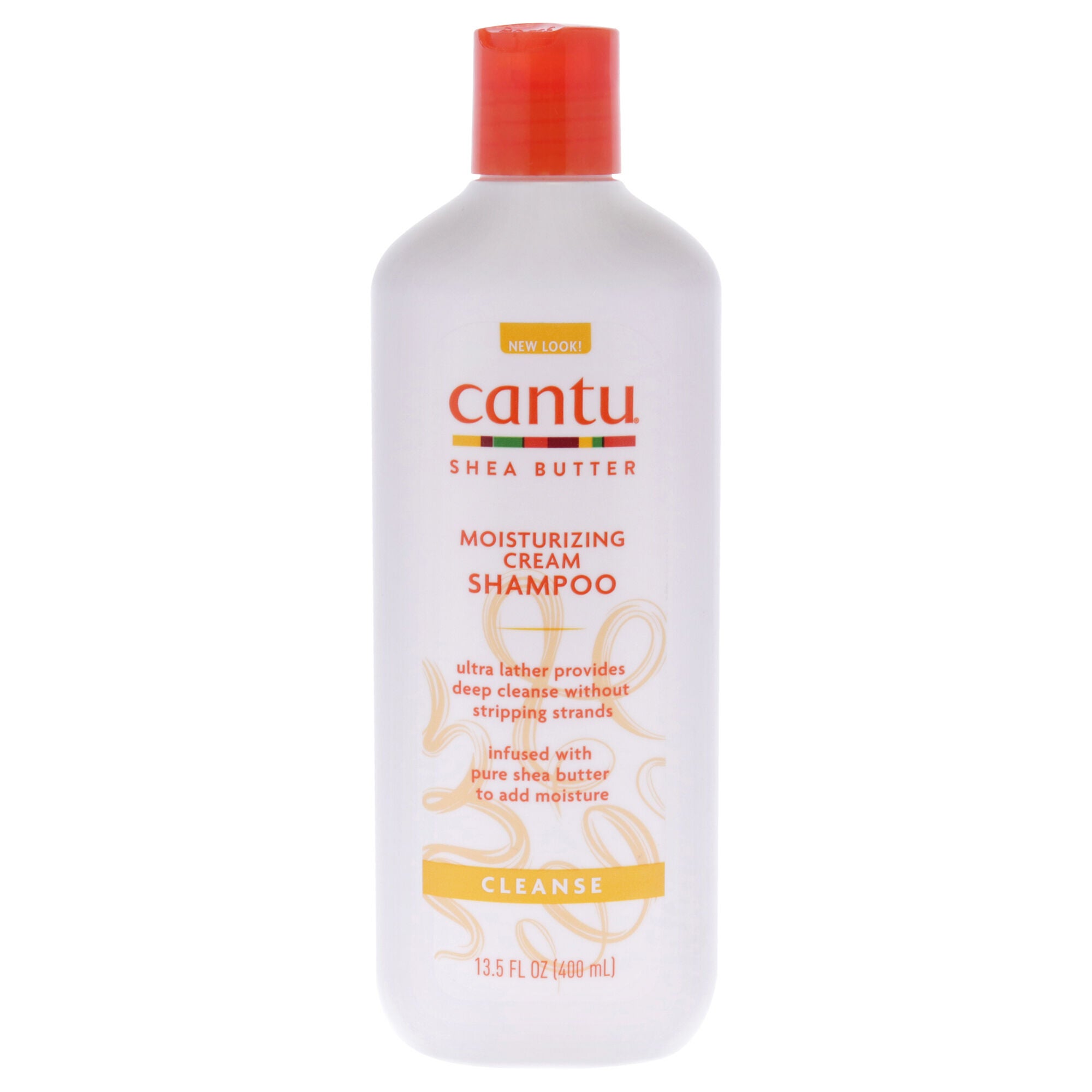 Shea Butter Moisturizing Cream Shampoo by Cantu for Unisex - 13.5 oz Shampoo, See Description, hi-res image number 0