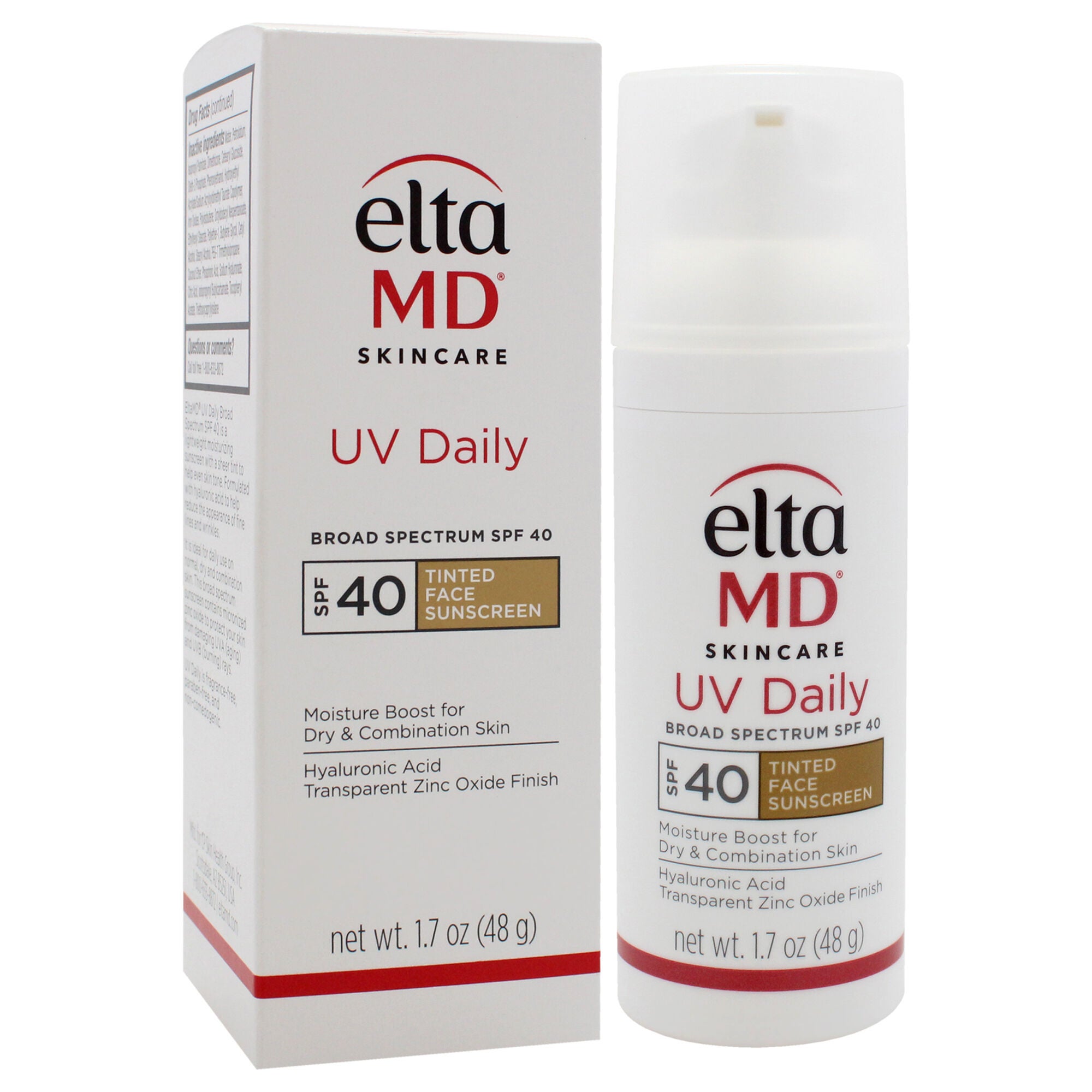 UV Daily Sunscreen SPF 40 - Tinted by EltaMD for Unisex - 1.7 oz Sunscreen, See Description, alternate image number 2