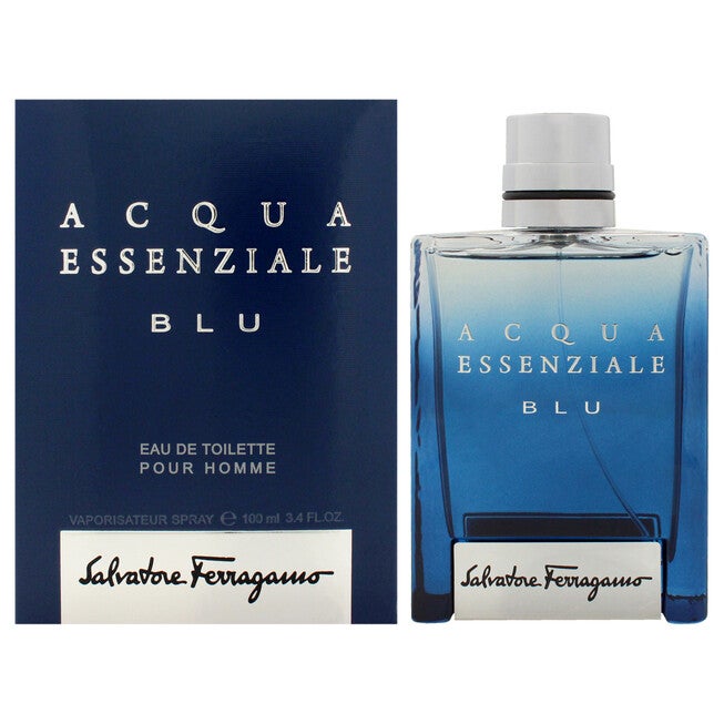 Acqua Essenziale Blu by Salvatore Ferragamo for Men - 3.4 oz EDT Spray, NA, hi-res image number null