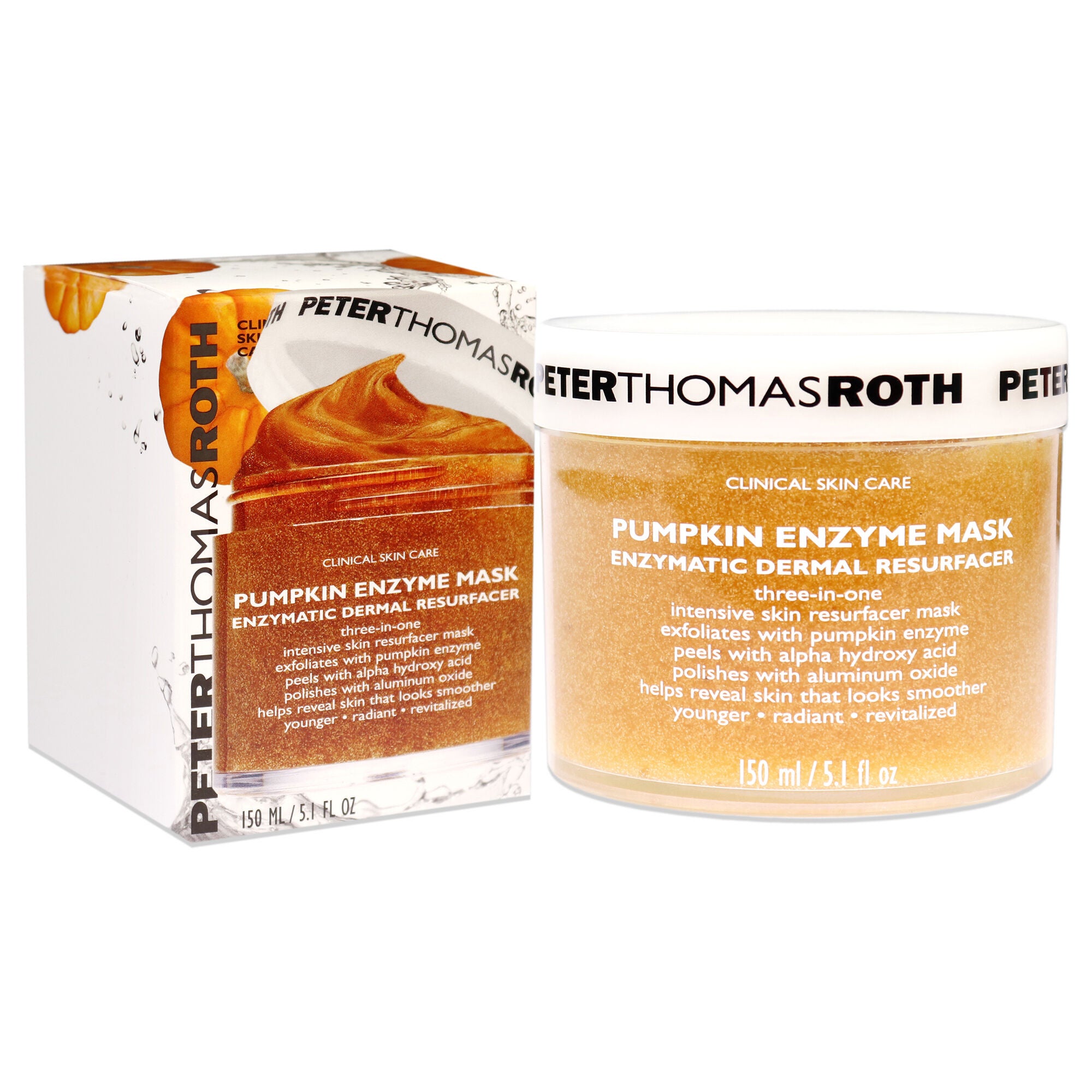 Pumpkin Enzyme Mask by Peter Thomas Roth for Women - 5 oz Mask, , alternate image number 6