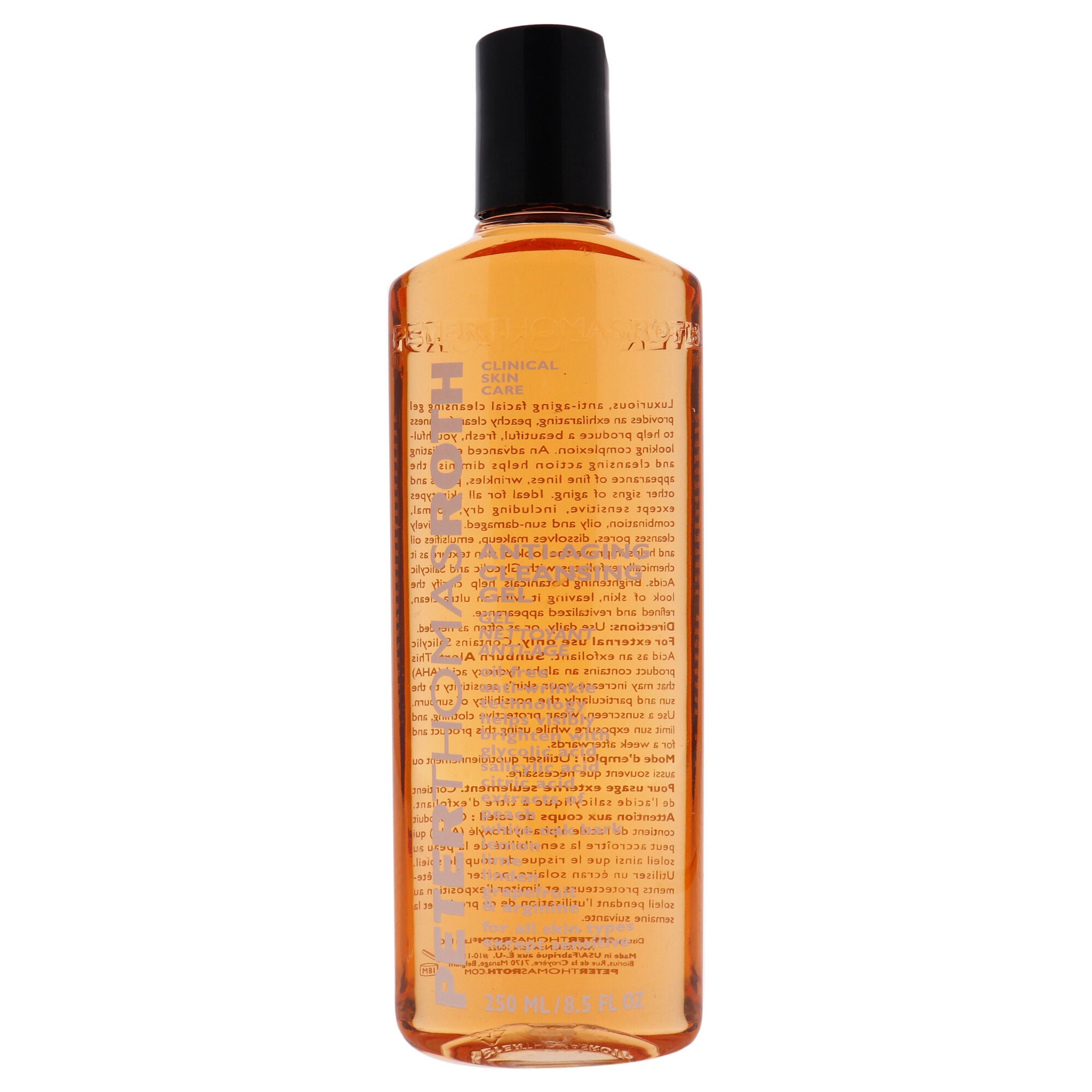 Anti-Aging Cleansing Gel by Peter Thomas Roth for Unisex - 8.5 oz Cleanser, See Description, alternate image number 1